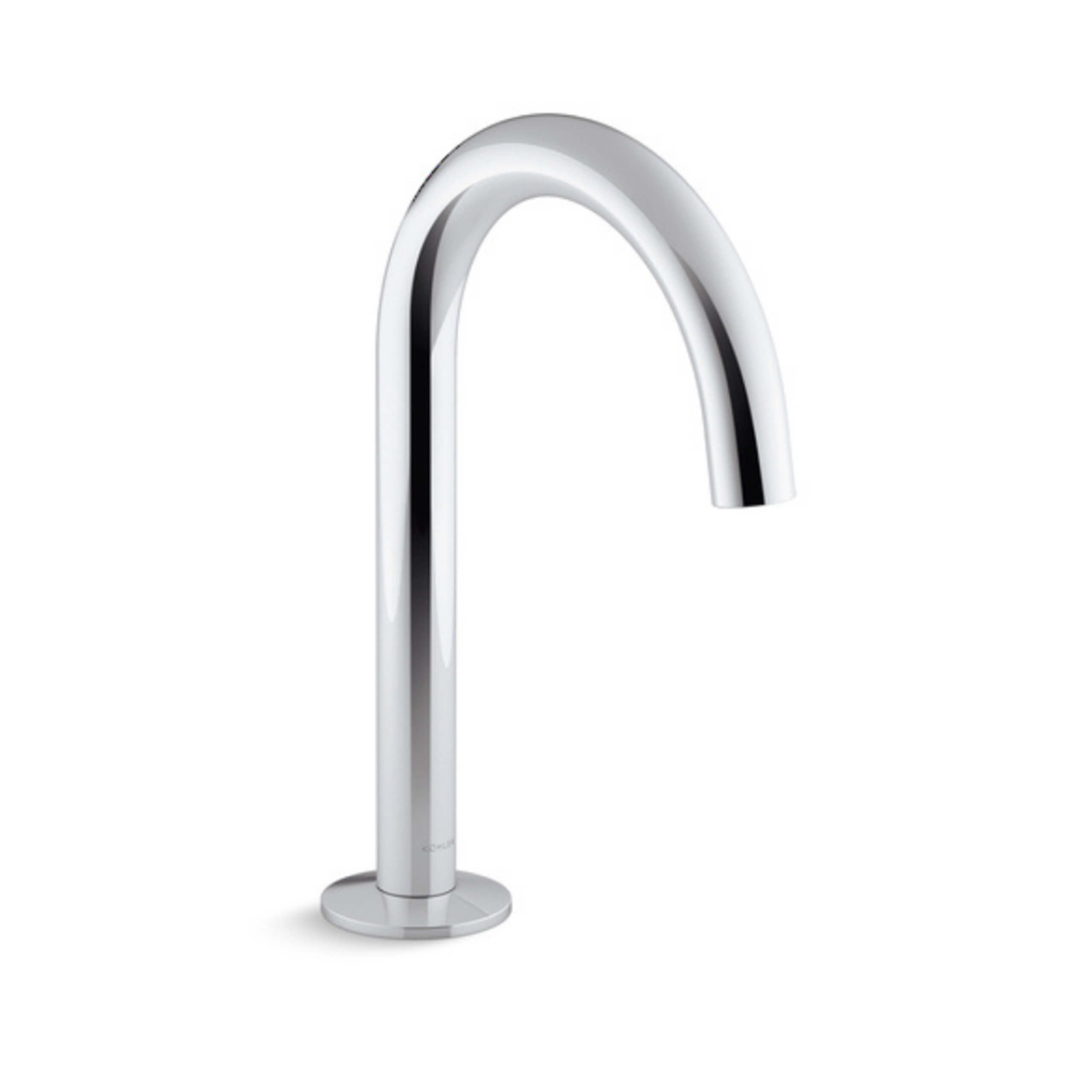Chrome-Plated Basin Spout Tube - Durable Bathroom Sink Faucet Replacement Part for Home & Commercial Use
