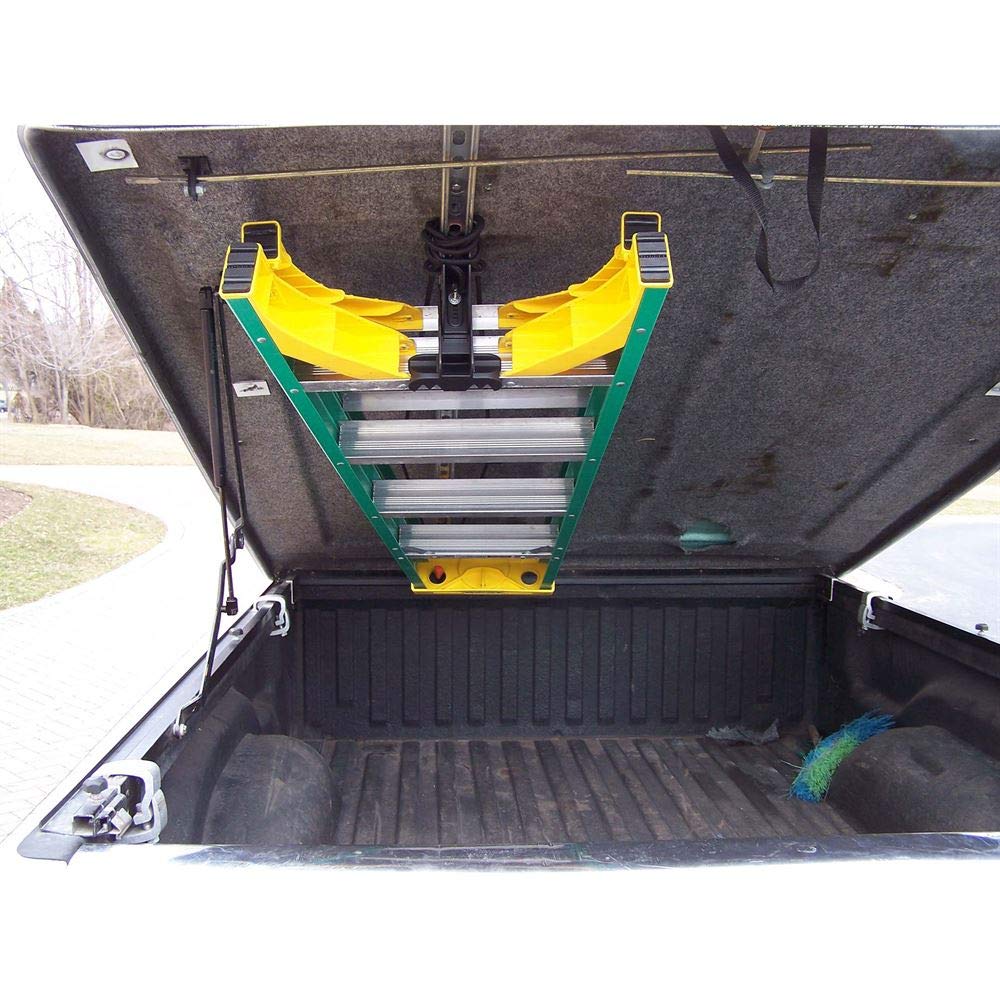 Van Interior Ladder Storage System for Cargo Vans - Heavy Duty Aluminum Rack Organizer | Perfect for Work Trucks, Delivery Vans & Campers | Easy Installation & Space Saving Solution