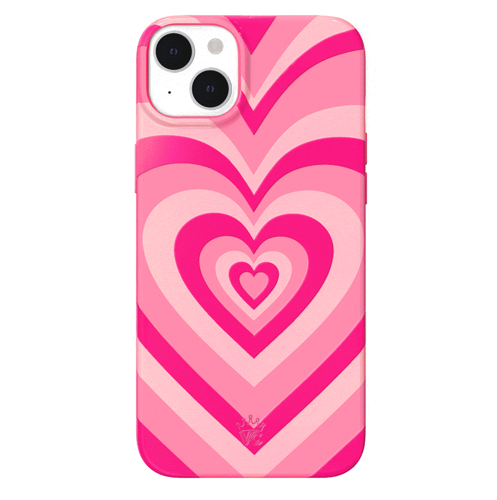 Cute Pink Sweethearts iPhone Case - Trendy Protective Cover for iPhone 13/14/15 Pro Max - Perfect Gift for Valentine's Day & Everyday Use
