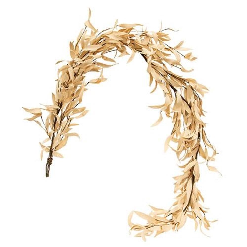 Buttercup Herb Leaves Garland 4.5ft - Realistic Artificial Greenery for Wedding Decor, Home Decoration, Party Backdrop & Indoor/Outdoor Events