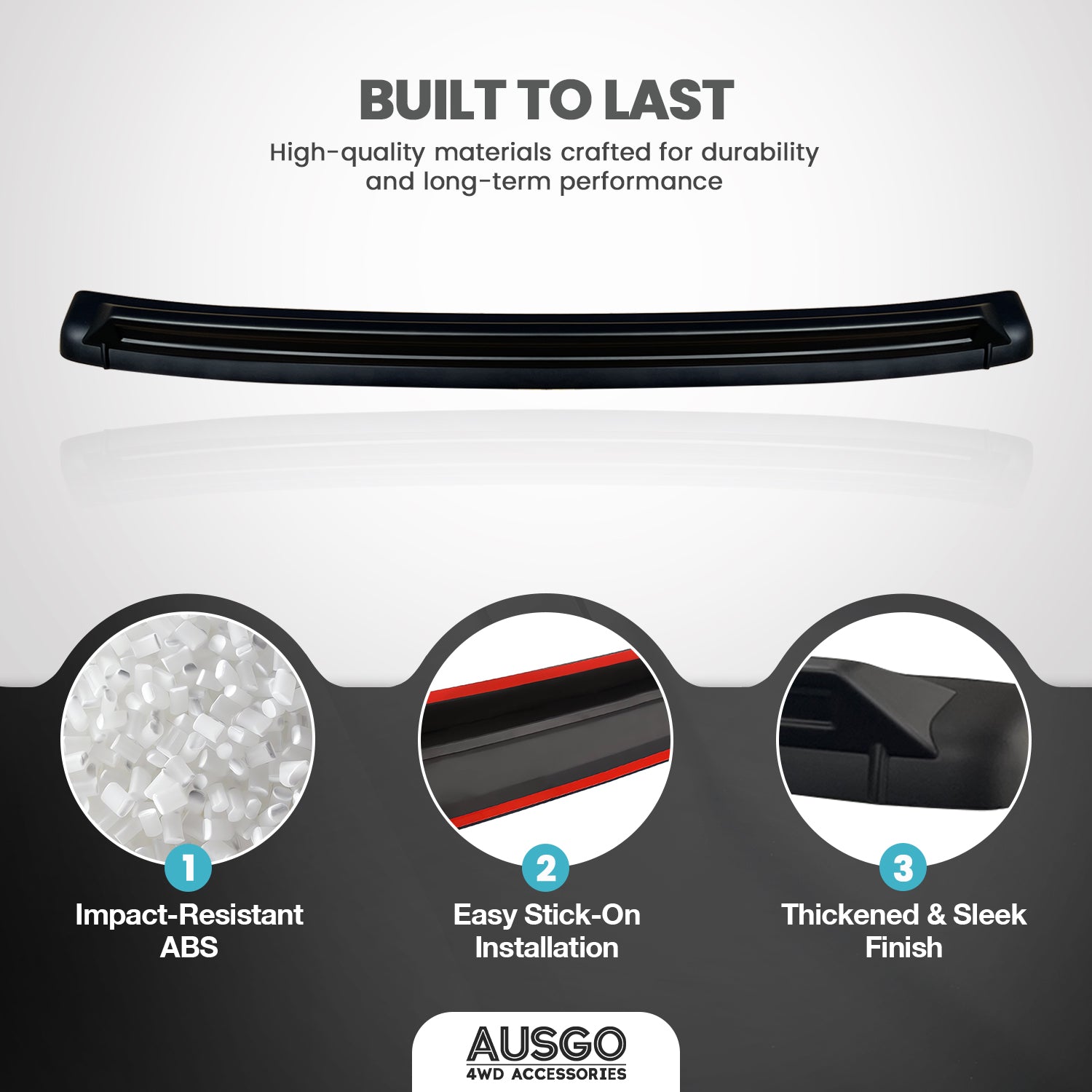 Suzuki Jimny 3 Door 2018+ Weather Shields & Bonnet Protector - Durable Car Accessories for Rain & Sun Protection - Perfect for Off-Road Adventures & Daily Commutes