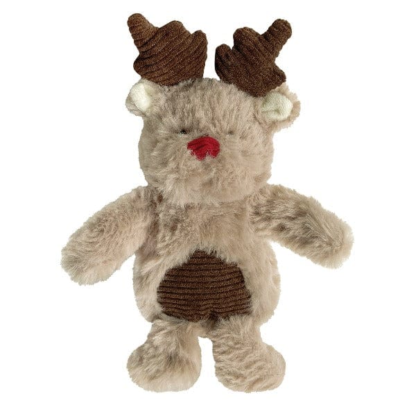 FouFit Holiday Cuddle Plushies - Soft Christmas Reindeer Stuffed Animal Toy for Kids & Adults | Perfect for Xmas Gifts, Home Decor & Cozy Winter Nights