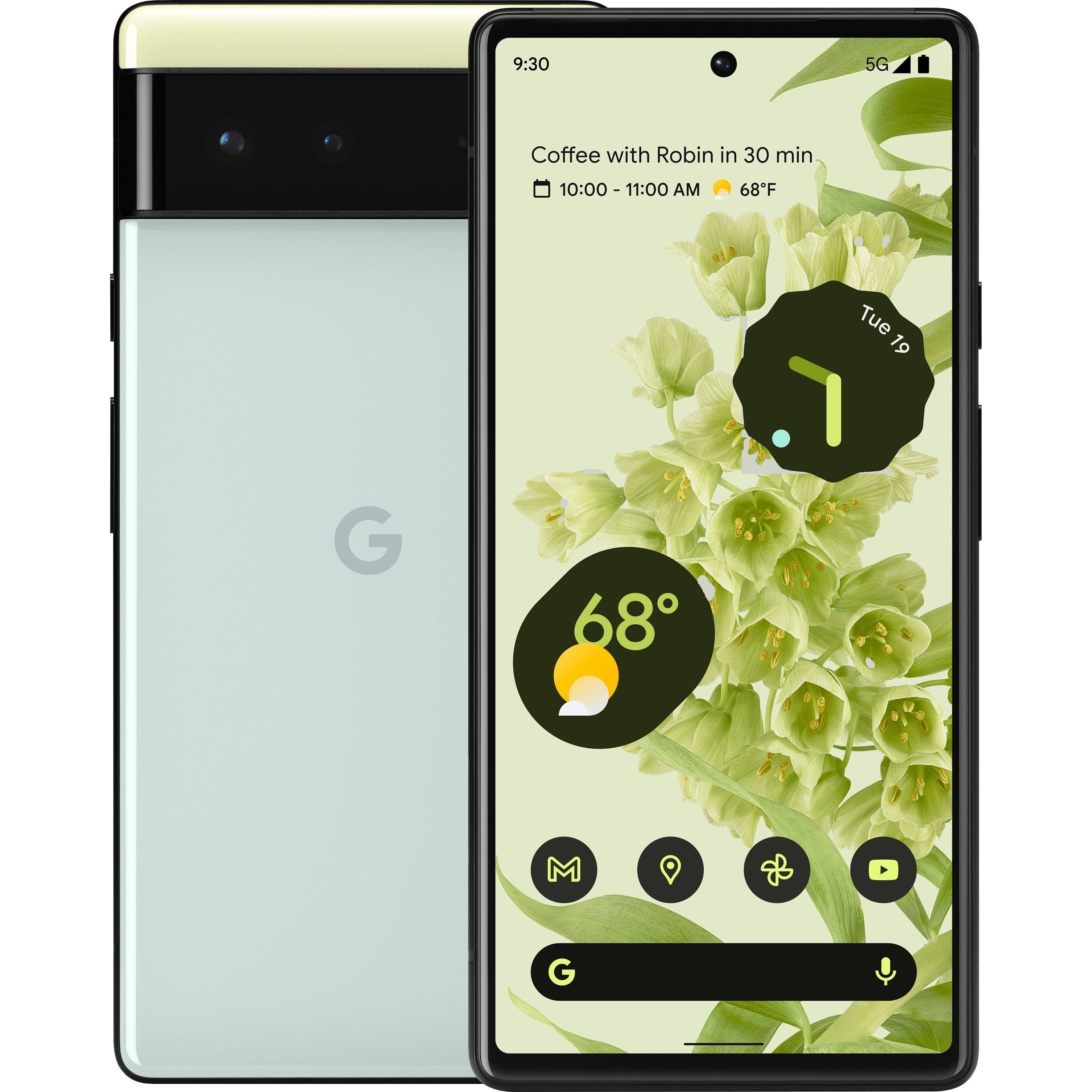 Google Pixel 6 5G Unlocked Smartphone - 128GB Storage, 8GB RAM, 6.4