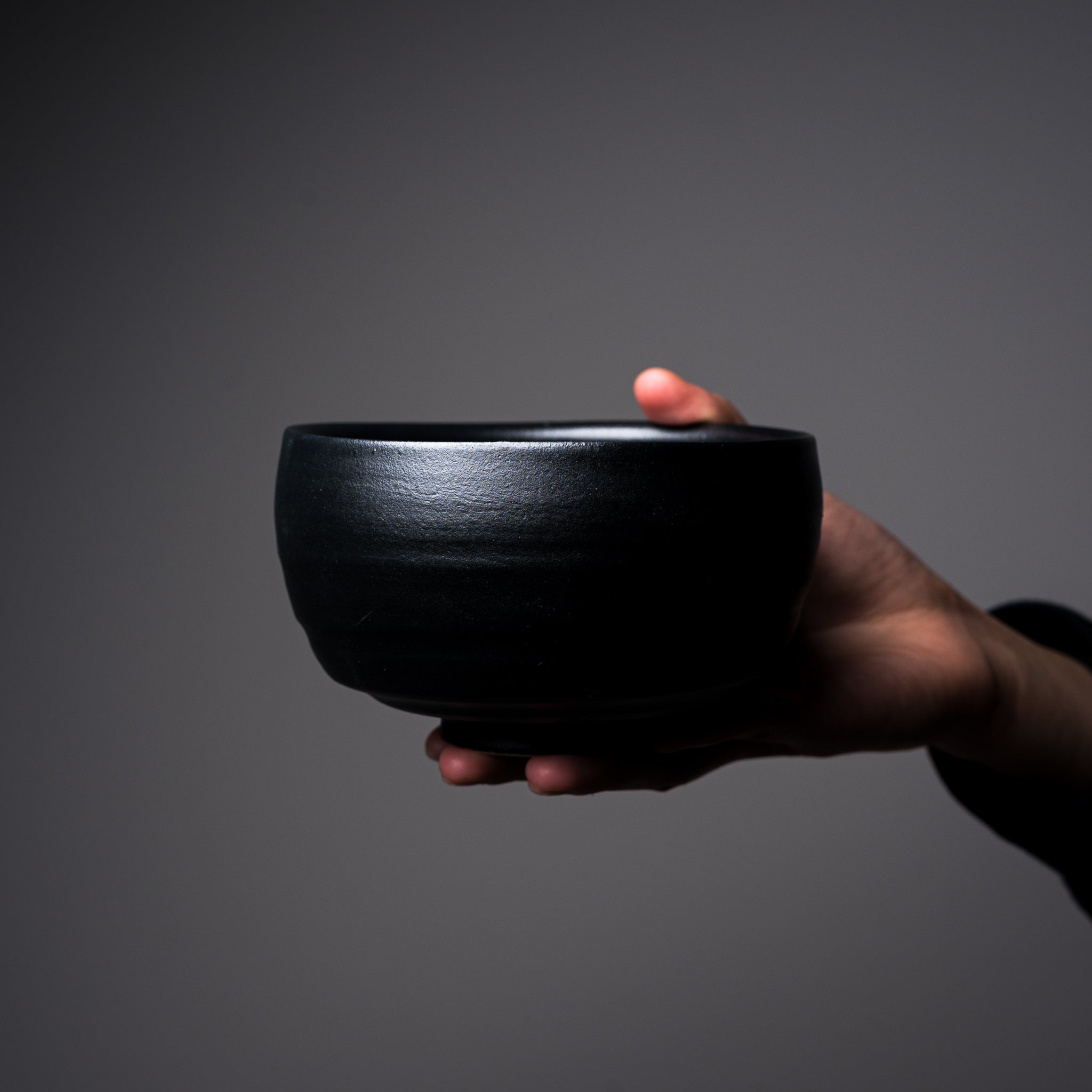 Premium Matcha Bowl Set - Black Flower Design, Traditional Japanese Tea Ceremony Accessories for Zen Meditation & Home Decor
