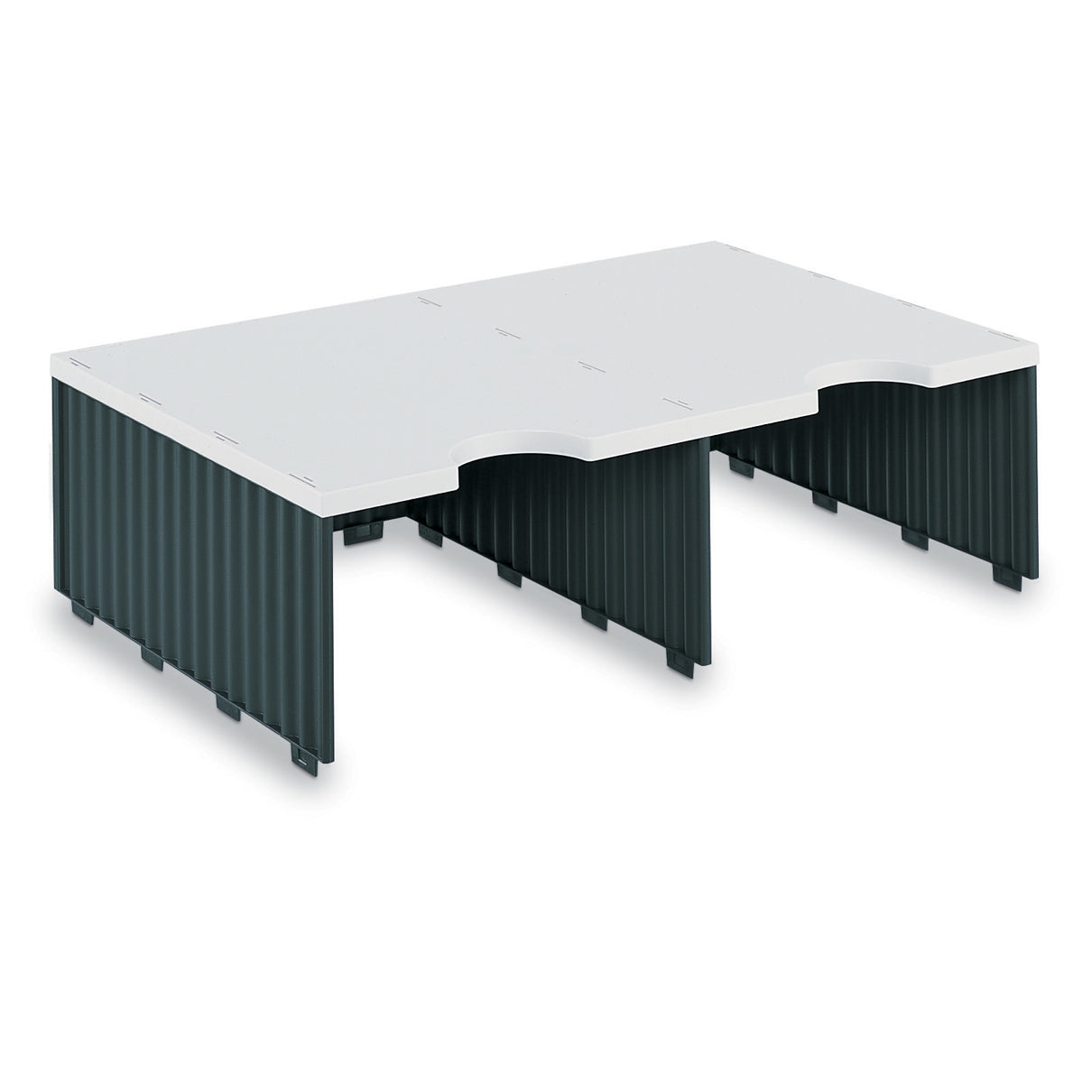 Ultimate Office 2 Slot High Capacity TierDrop™ 2 Add On File Organizer - Perfect for Desk, Home & Office Organization - Maximize Workspace Efficiency