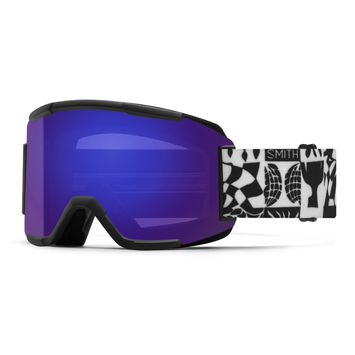Smith 2024 Squad Ski Goggles - UV Protection Anti-Fog Snowboard Goggles for Men & Women - Perfect for Skiing, Snowboarding & Winter Sports