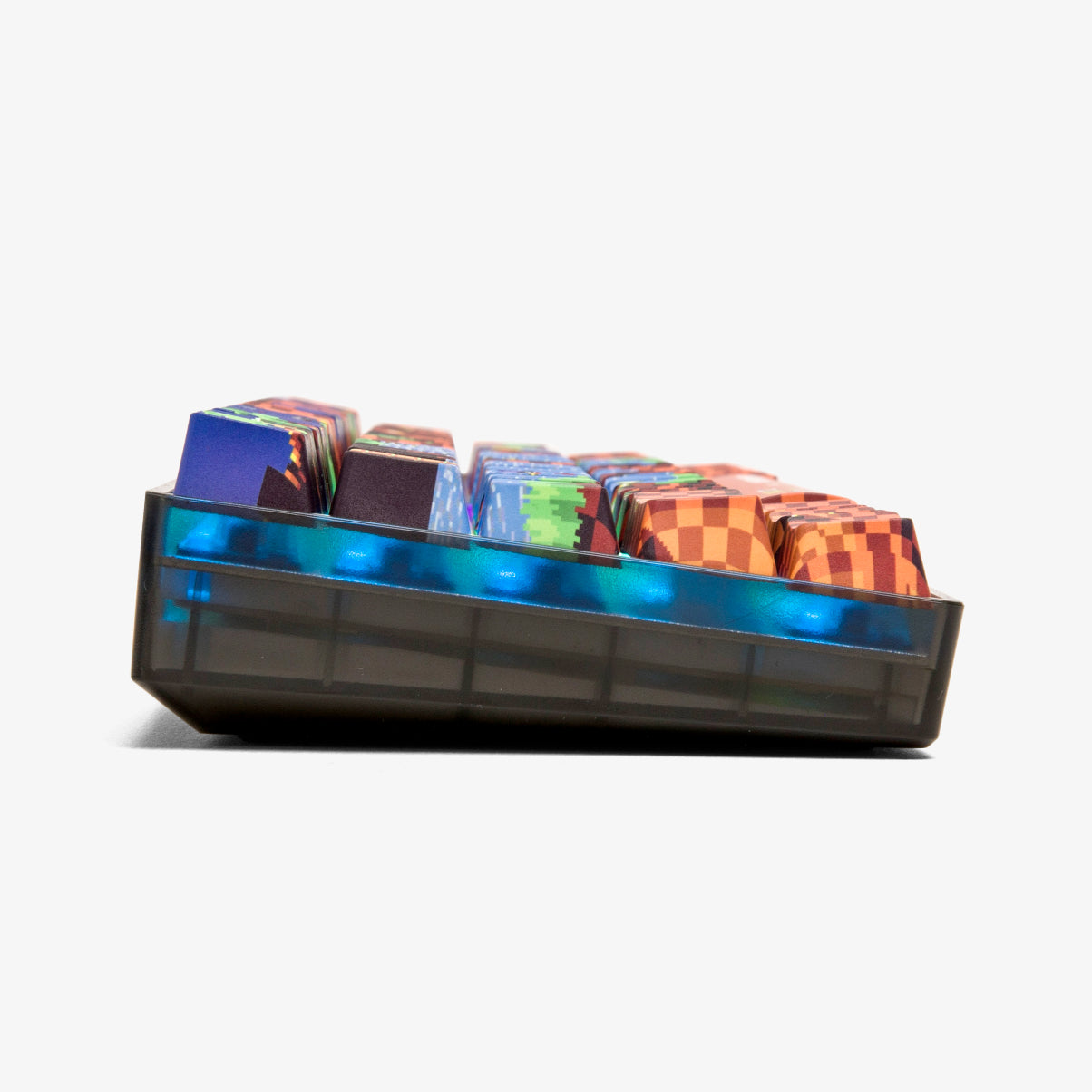 Sonic x Higround Green Hill Zone Gaming Keyboard - Mechanical RGB Backlit Wired Keyboard for PC, Mac - Perfect for Gamers, Streamers & Office Work