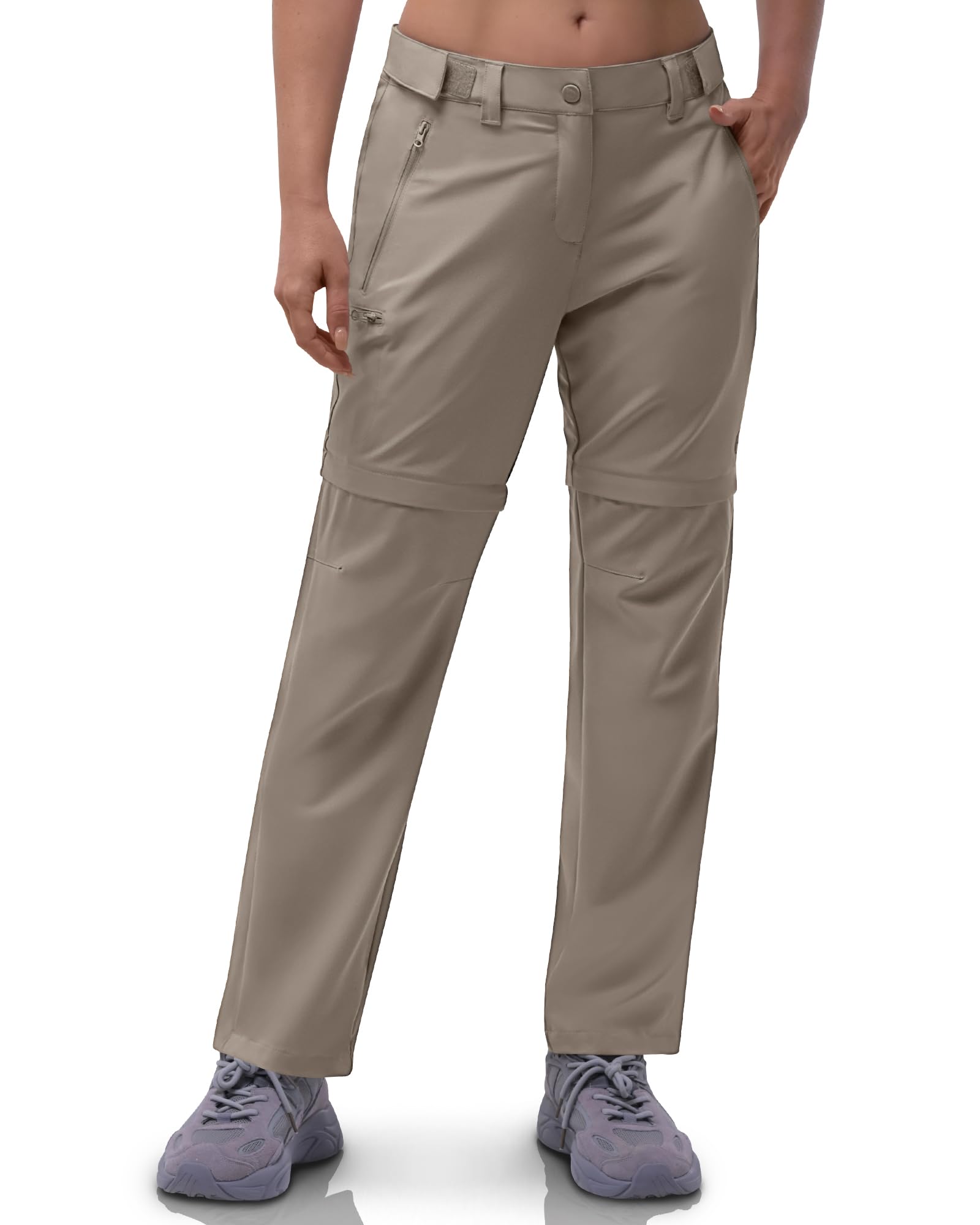 Outdoor Ventures Women's Convertible Hiking Pants - Quick Dry, Lightweight Stretch Zip-Off Cargo Pants for Hiking, Camping & Travel | Perfect for Outdoor Adventures