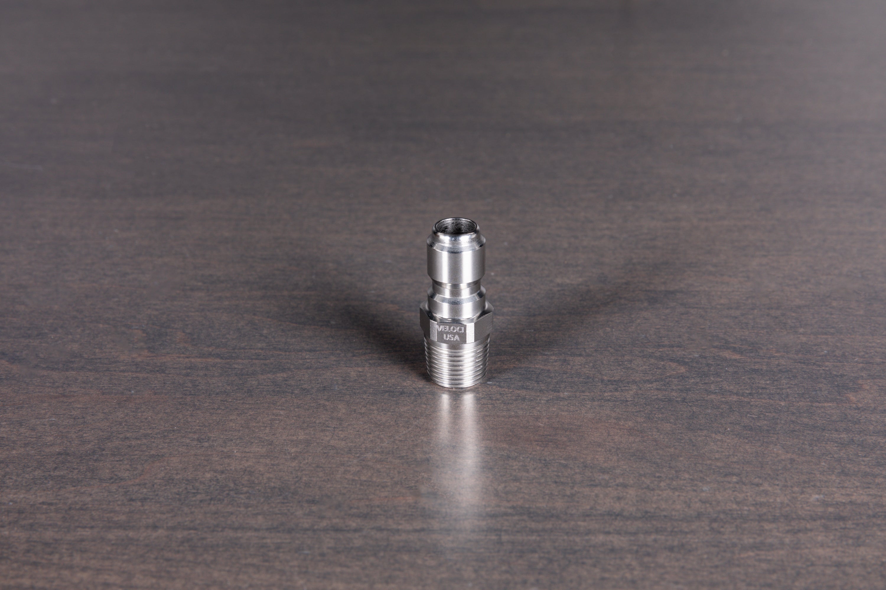 PRIMA 3/8 Inch Stainless Steel Quick Connect Plug - High Pressure Hydraulic Fittings for Industrial & Agricultural Equipment