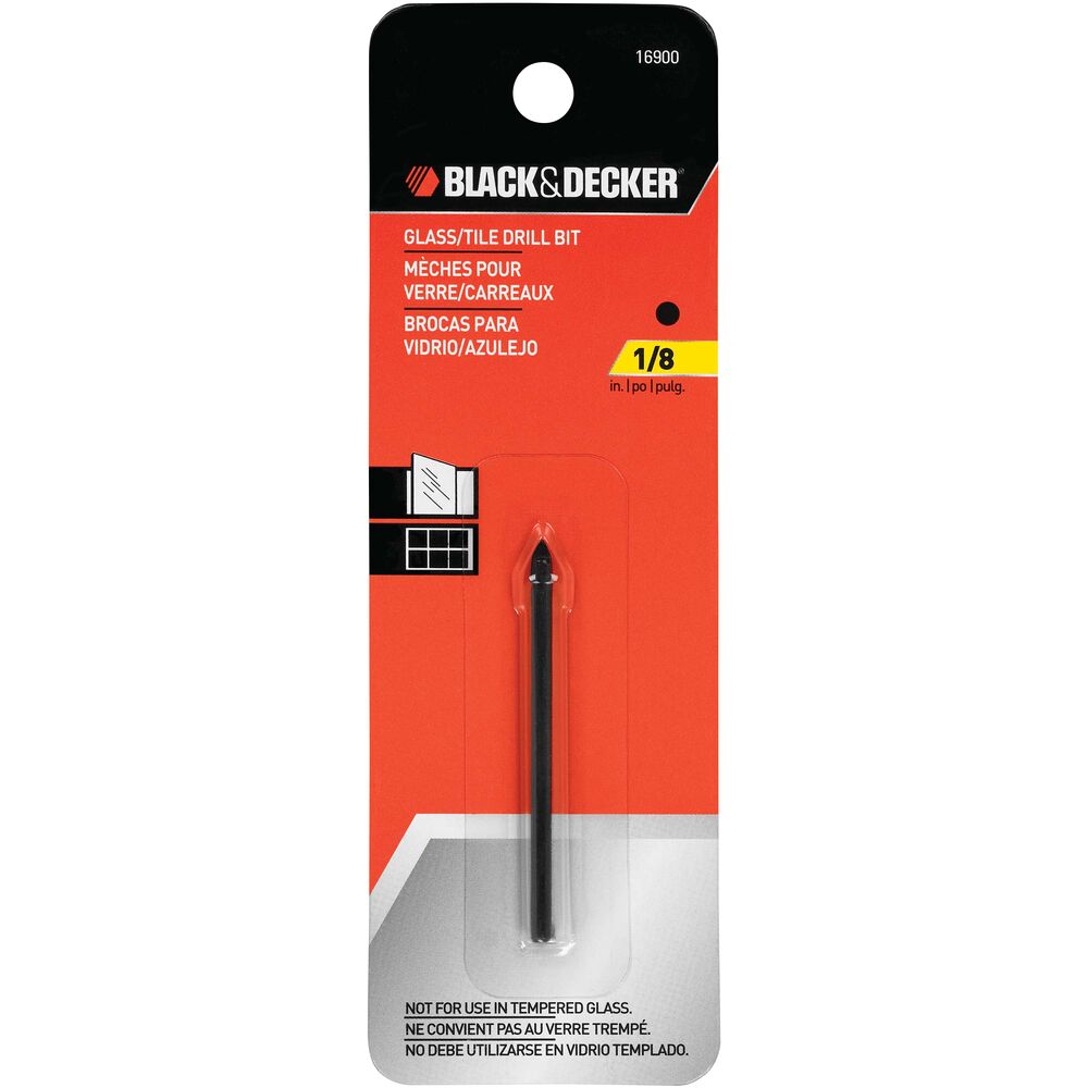 3-Piece Glass and Tile Drill Bit Set - Perfect for DIY Home Projects, Bathroom Renovations, and Ceramic Tile Installation