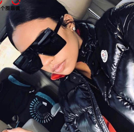 Stylish Square Acrylic Sunglasses for Women - UV Protection Fashion Shades - Perfect for Beach, Driving & Outdoor Activities