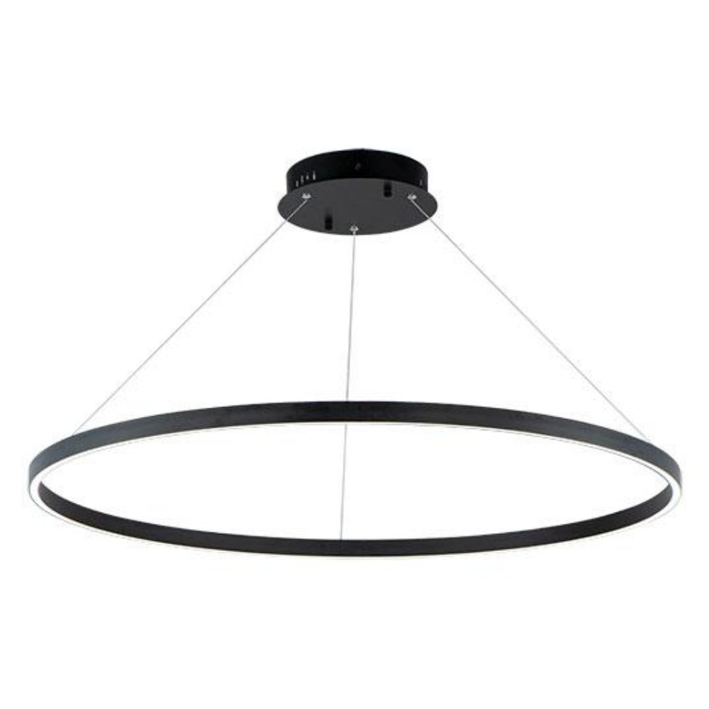 ET2 Groove LED Pendant Light - Modern Dimmable Hanging Fixture for Dining Room, Kitchen Island & Living Room Decor