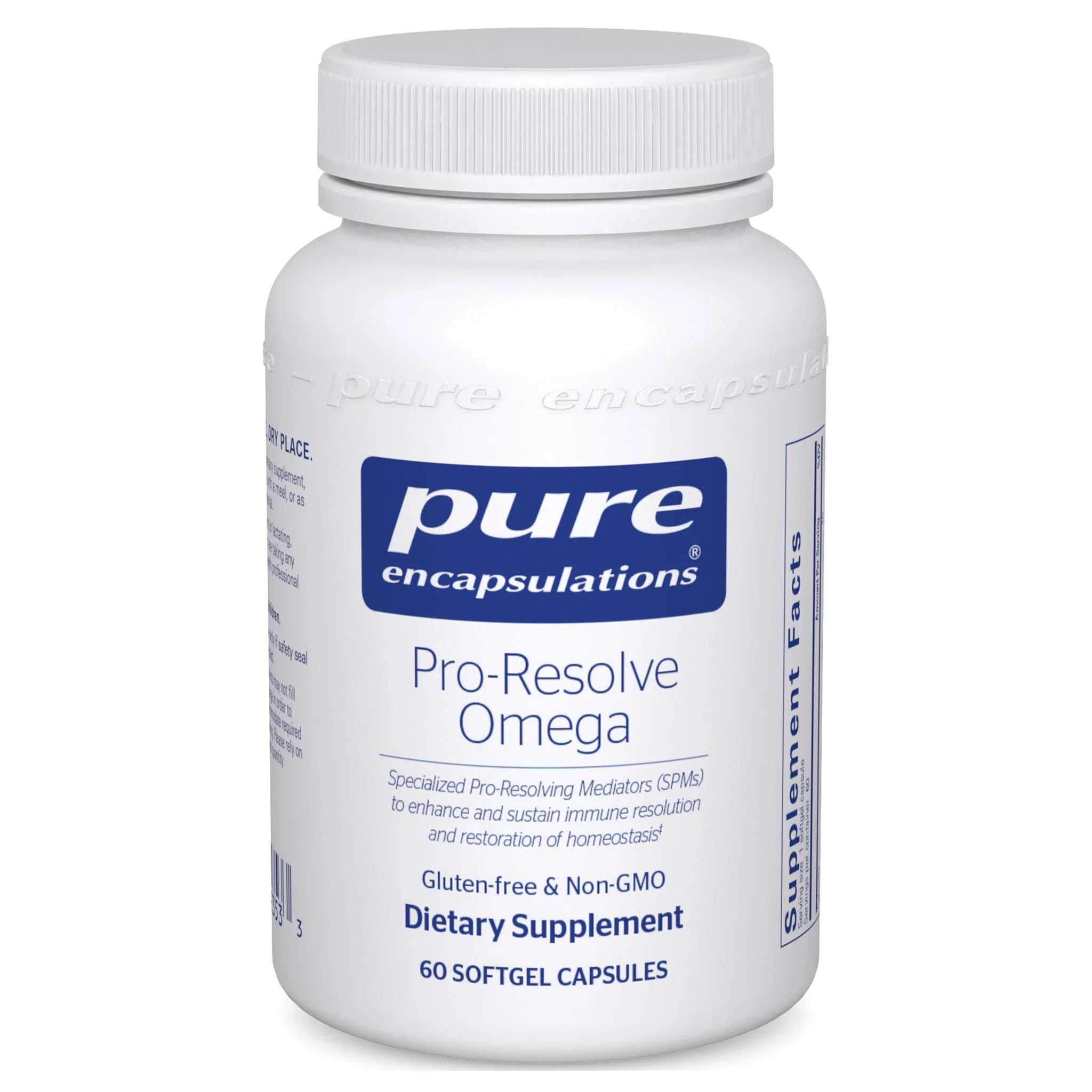 Pro Resolve Omega Supplement - Premium Omega-3 Fish Oil for Heart, Brain & Joint Health - Supports Cognitive Function & Inflammation Relief - Ideal for Daily Wellness & Active Lifestyle