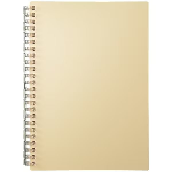 LIHIT LAB Smart Open Ring Notebook - Portrait Style for Journaling, Sketching & Note Taking - Premium Mutual Open Ring Binder for Students, Artists & Professionals - Perfect for Office, School & Creative Projects