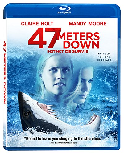 47 Meters Down [Blu-ray] - Bilingual Edition - Perfect for Movie Nights & Underwater Thriller Fans