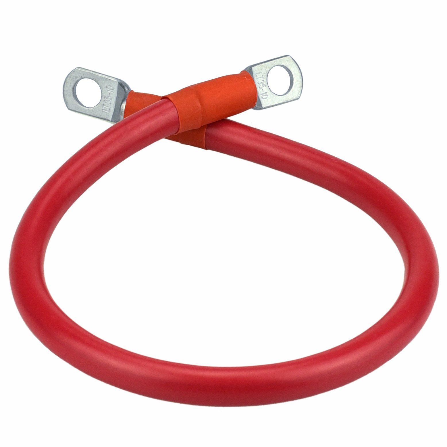 Cllena 2 AWG Gauge Battery Cable with 3/8