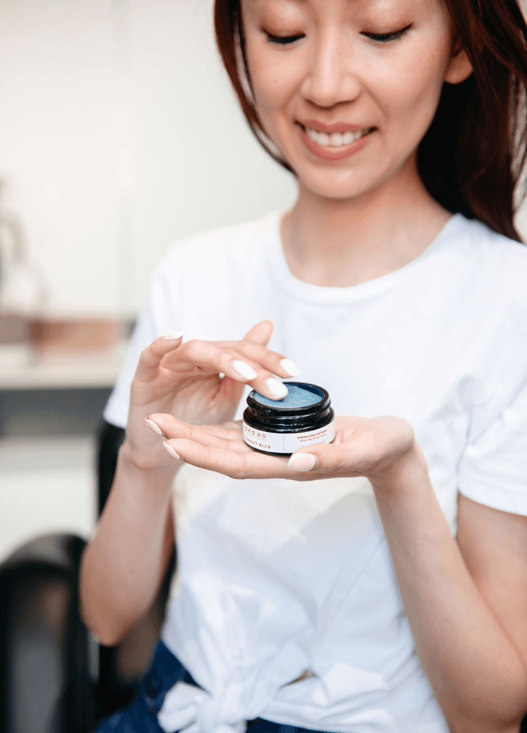 Diamant Bleu Clarifying Cream with Niacinamide & Blue Tansy - Brightening Face Moisturizer for Acne-Prone Skin, Dark Spot Treatment - Perfect for Daily Skincare Routine & Sensitive Skin Care
