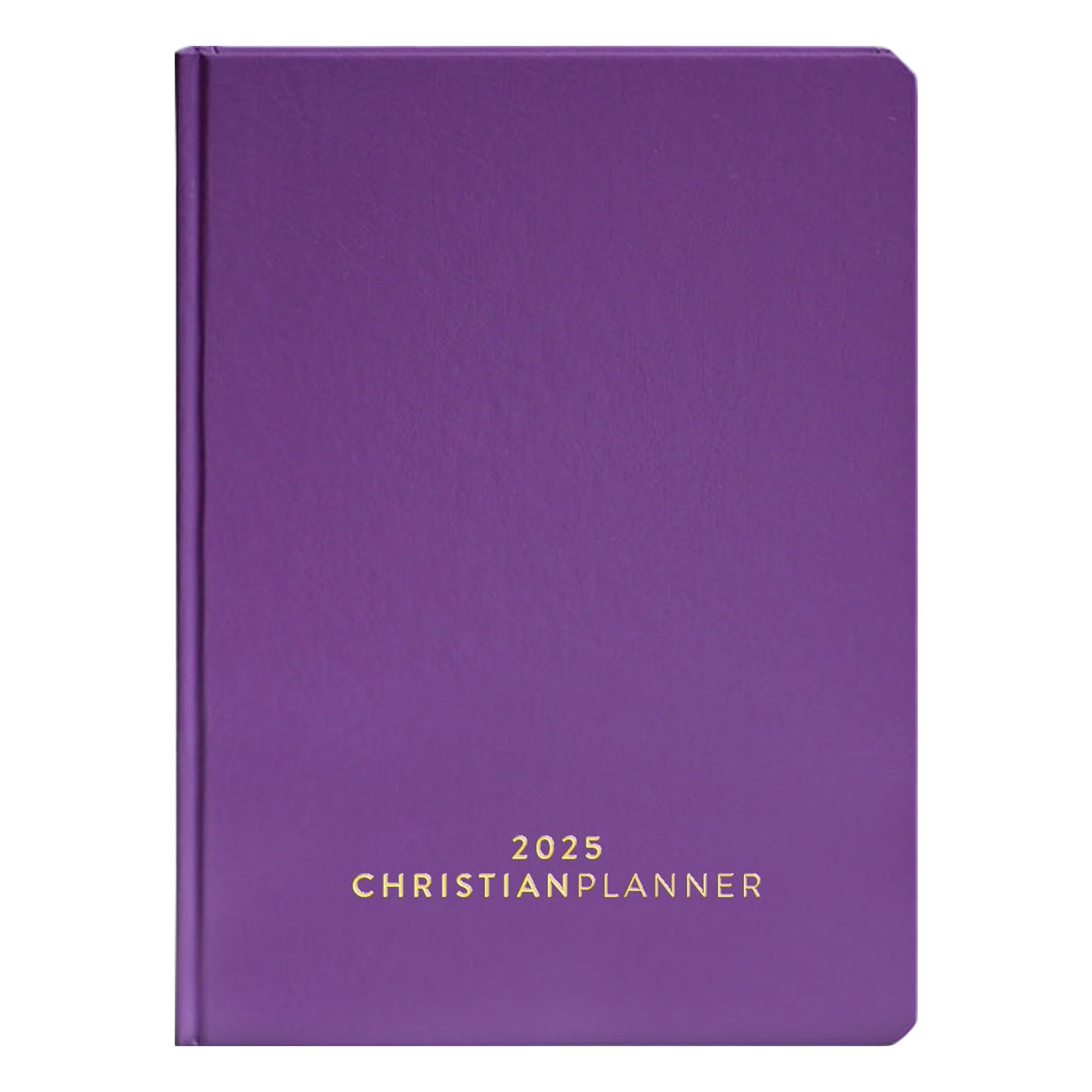 2025 Christian Planner & Bible Journal with Gratitude Pages - Hardcover Daily, Weekly & Monthly Organizer for Men & Women - Thick No-Bleed Paper (Ultra Violet) - Perfect for Bible Study, Prayer Tracking & Personal Reflection