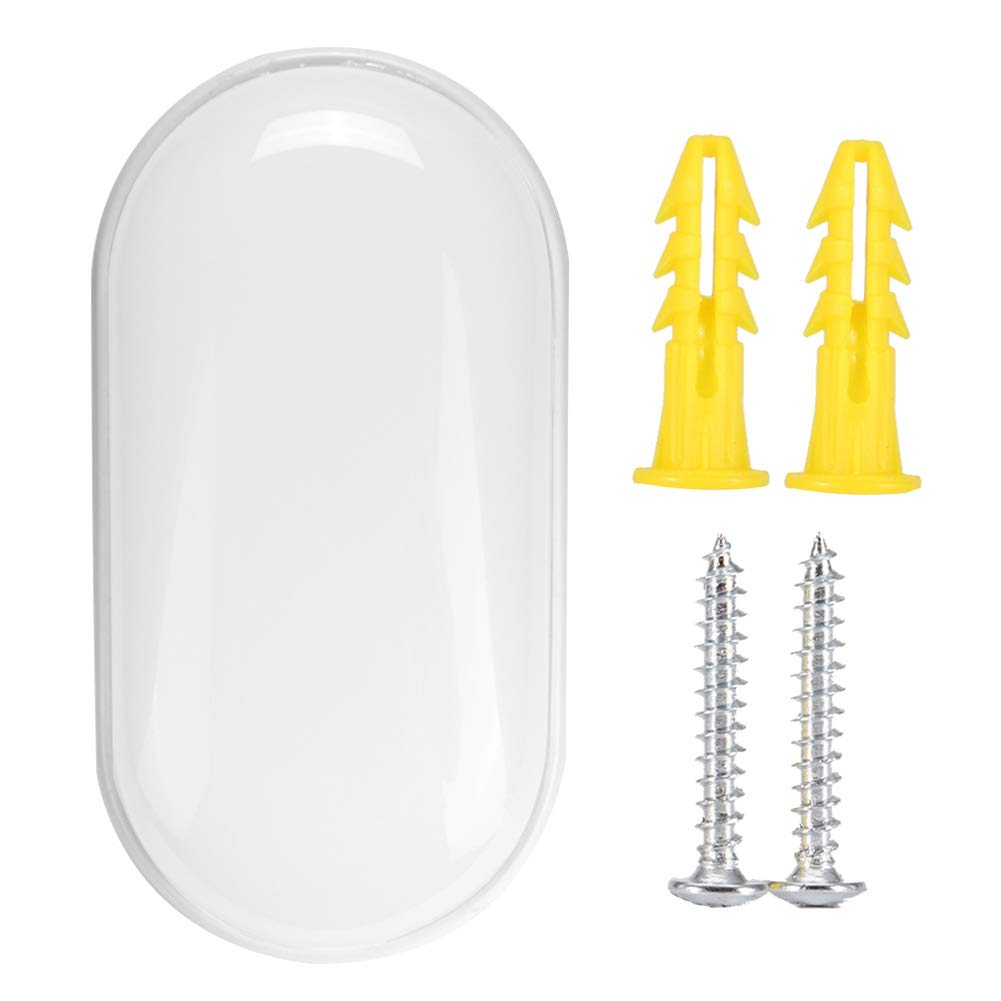 Estink LED Ceiling Light - Oval Wall & Ceiling Fixture, 3000K Neutral White, IP65 Waterproof for Indoor/Outdoor Use - Perfect for Garden, Patio, Porch & Garage Lighting