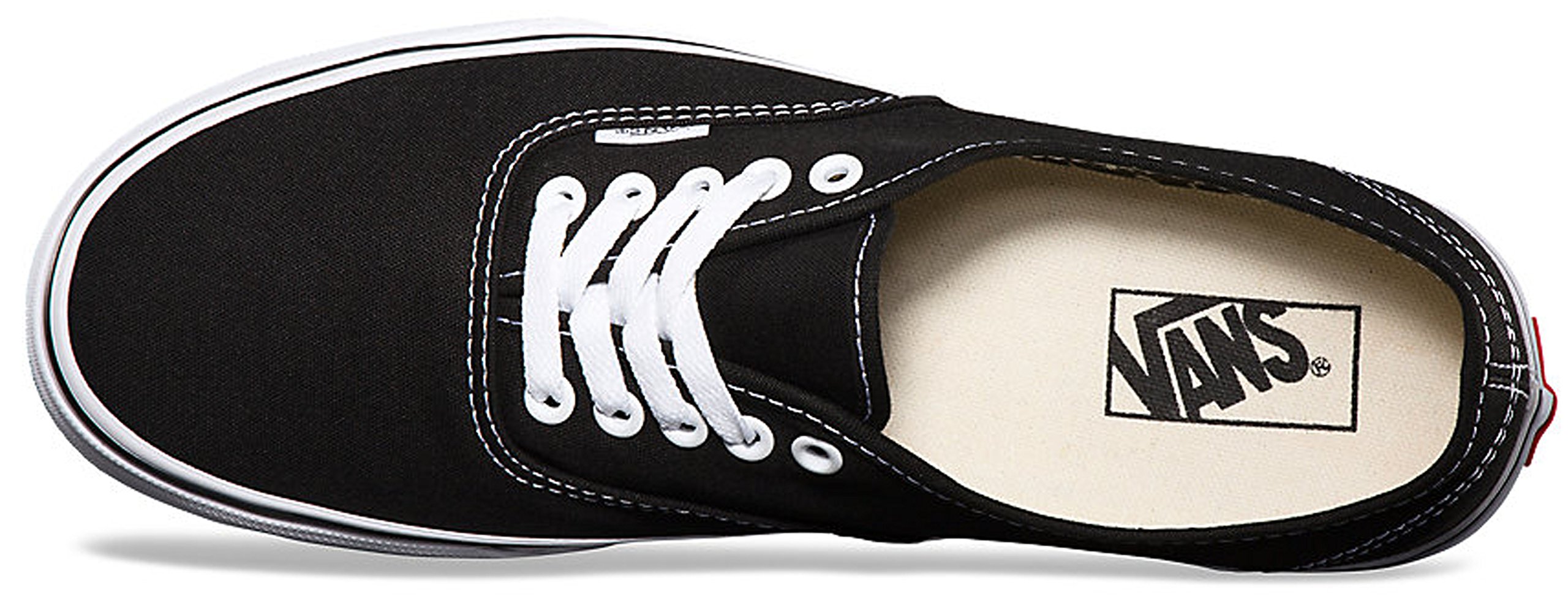 Vans Men's Authentic Core Classic Sneakers - Lightweight Canvas Shoes for Casual Wear & Skateboarding | Comfortable & Durable Everyday Sneakers for Men