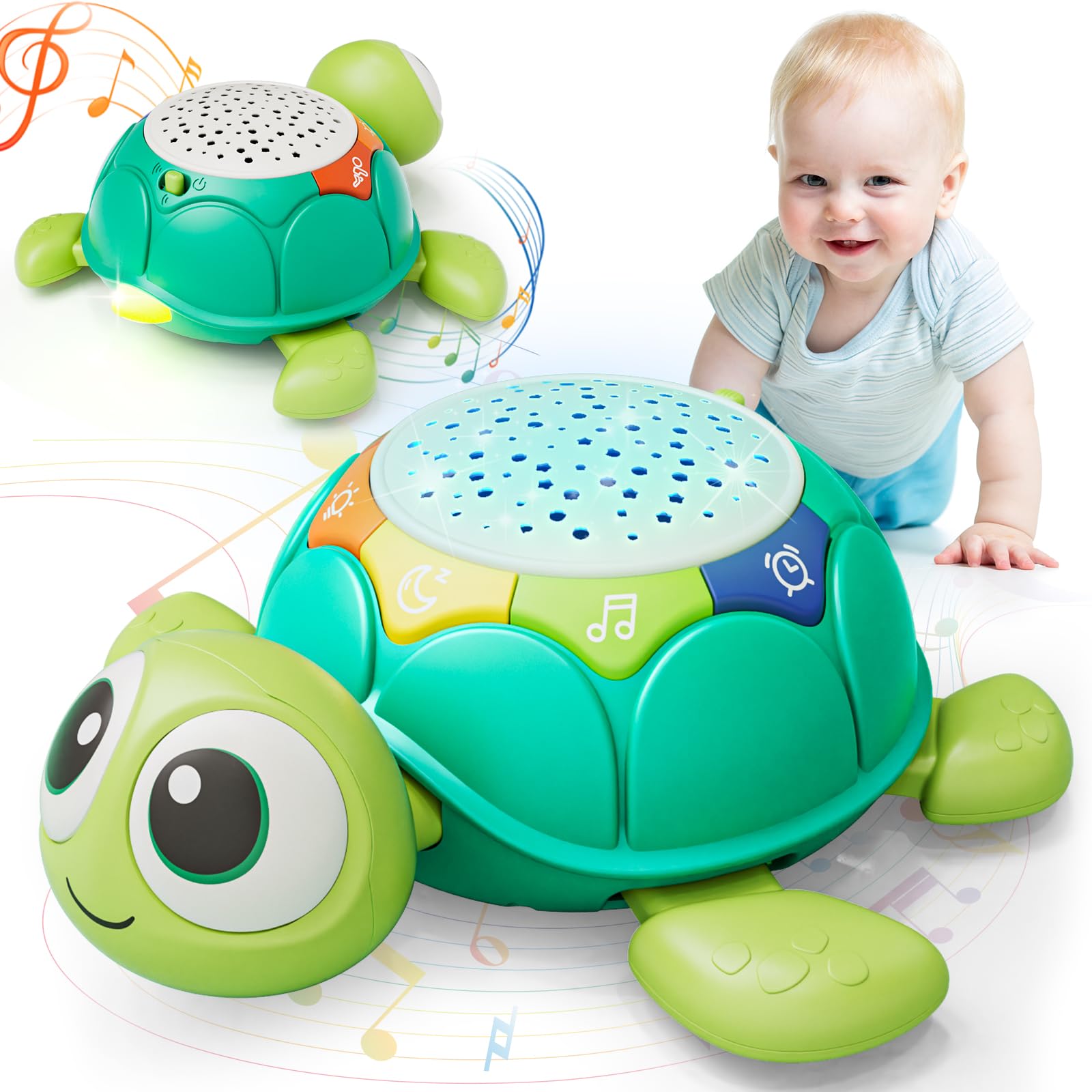 Lehoo Castle Baby Crawling Toys with Music & Lights - Interactive Learning Toy for 6-18 Month Old Boys & Girls - Encourages Early Development & Sensory Play - Perfect for Birthday Gifts & Playtime Fun
