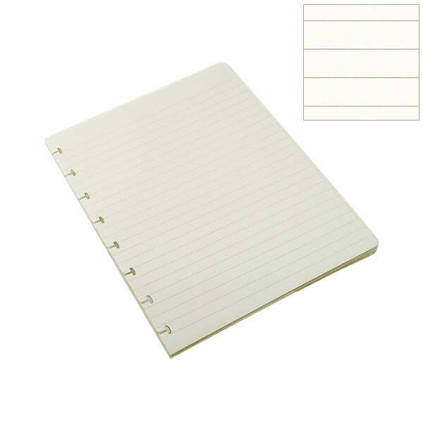 Atoma Notebook Refill Pad - 165 x 210mm Cream Paper - Premium Replaceable Pages for Planners, Journals & Sketchbooks - Perfect for Office, School & Creative Writing