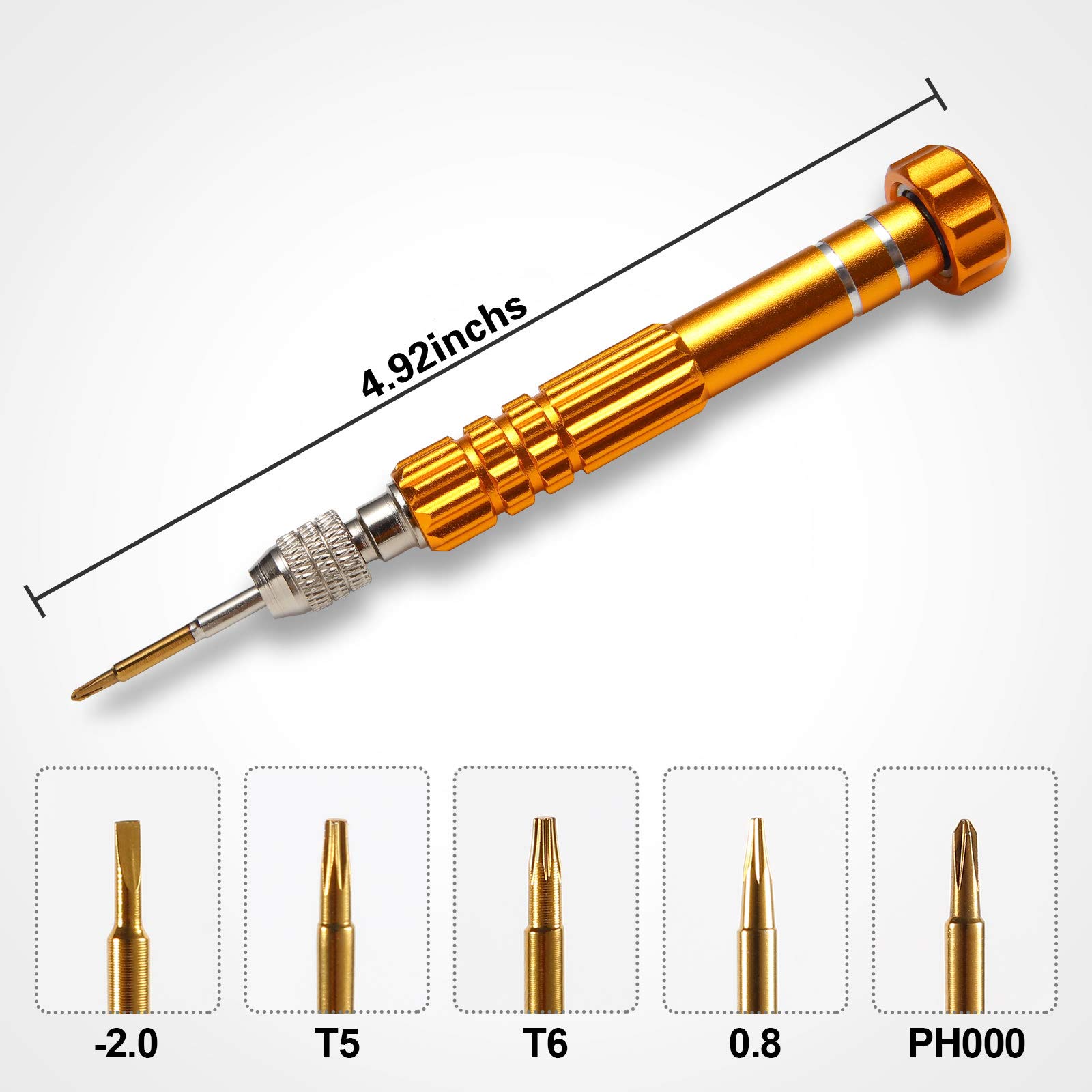 Precision Micro Screwdriver Set for Electronics, Watches & Eyeglasses - Mini Repair Tool Kit for Tiny Screws, Jewelry & Phone Repair - Perfect for DIY, Watchmakers & Technicians