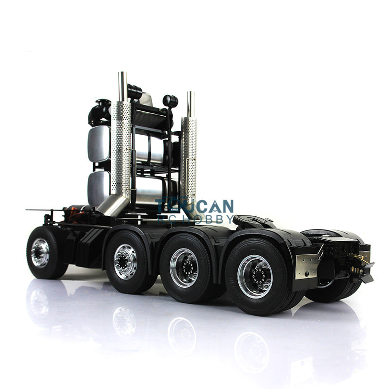 1/14 LESU 8x8 2-Speed Heavy Duty Metal Chassis RC Tractor Truck 3363 1851 DIY Car Model with Equipment Rack, Motor & Servo - Off-Road Crawler, Construction Site Toy, Hobbyist Collection