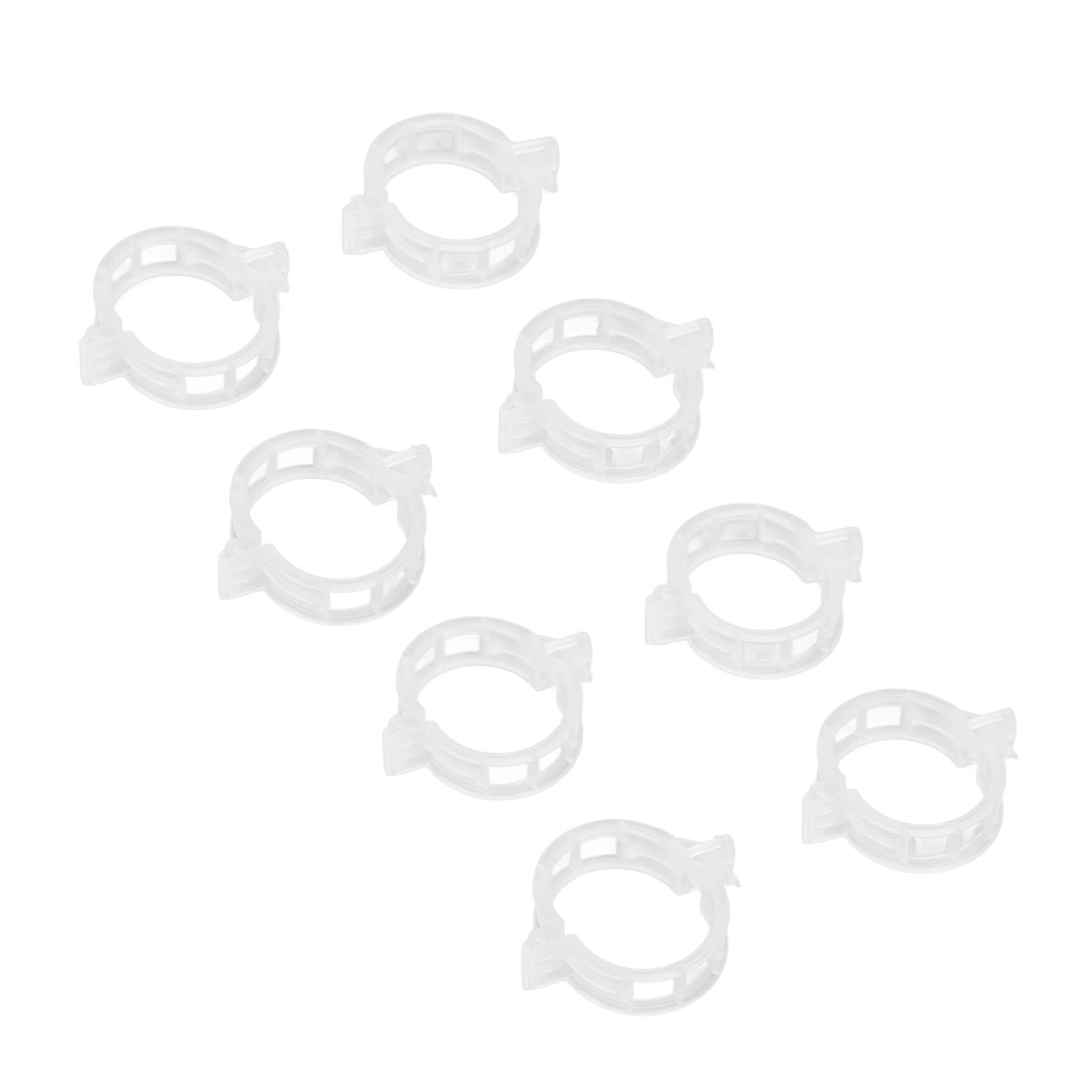 Shanrya 200pcs Garden Plant Clips for Tomatoes, Beans & Vines - Reusable Plastic Clips for Gardening