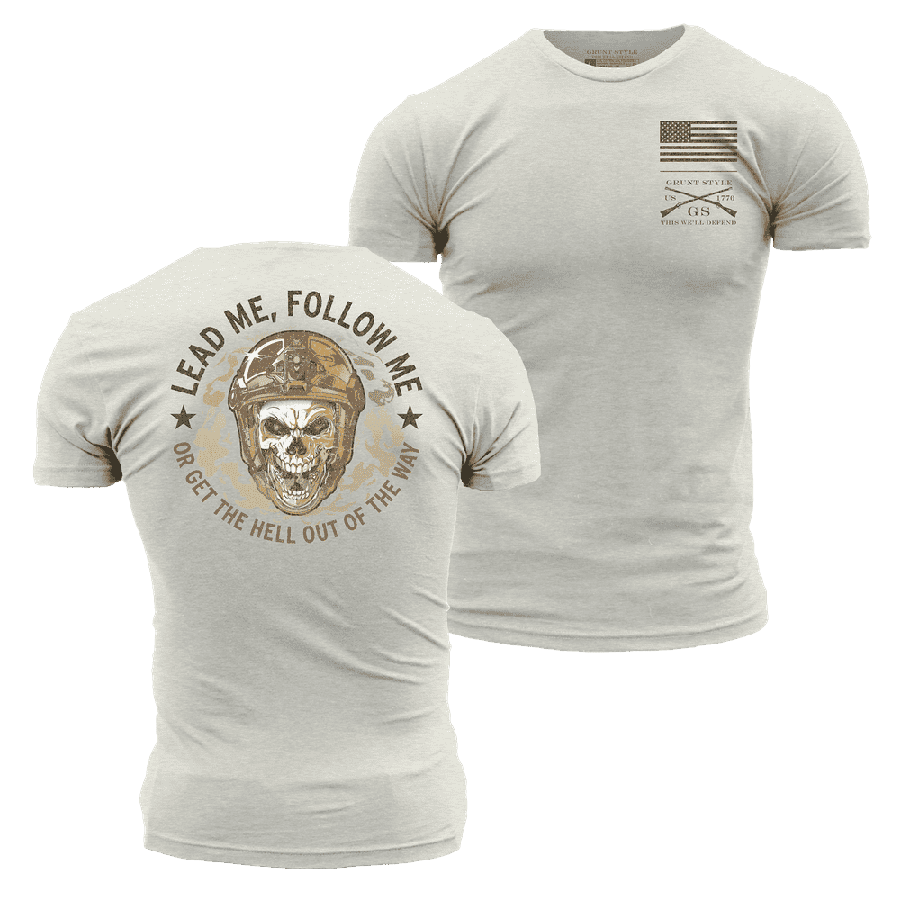 Lead Me, Follow Me Graphic T-Shirt for Men & Women - Soft Cotton Casual Tee for Everyday Wear, Street Style, and Outings