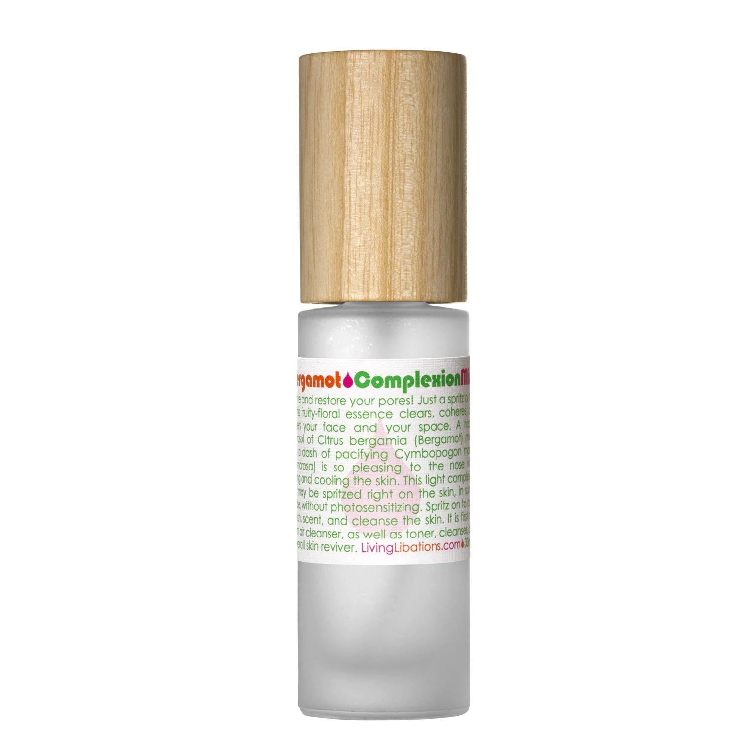 Organic Bergamot Complexion Mist - Hydrating Facial Spray for Glowing Skin | Perfect for Daily Skincare & Makeup Refresh