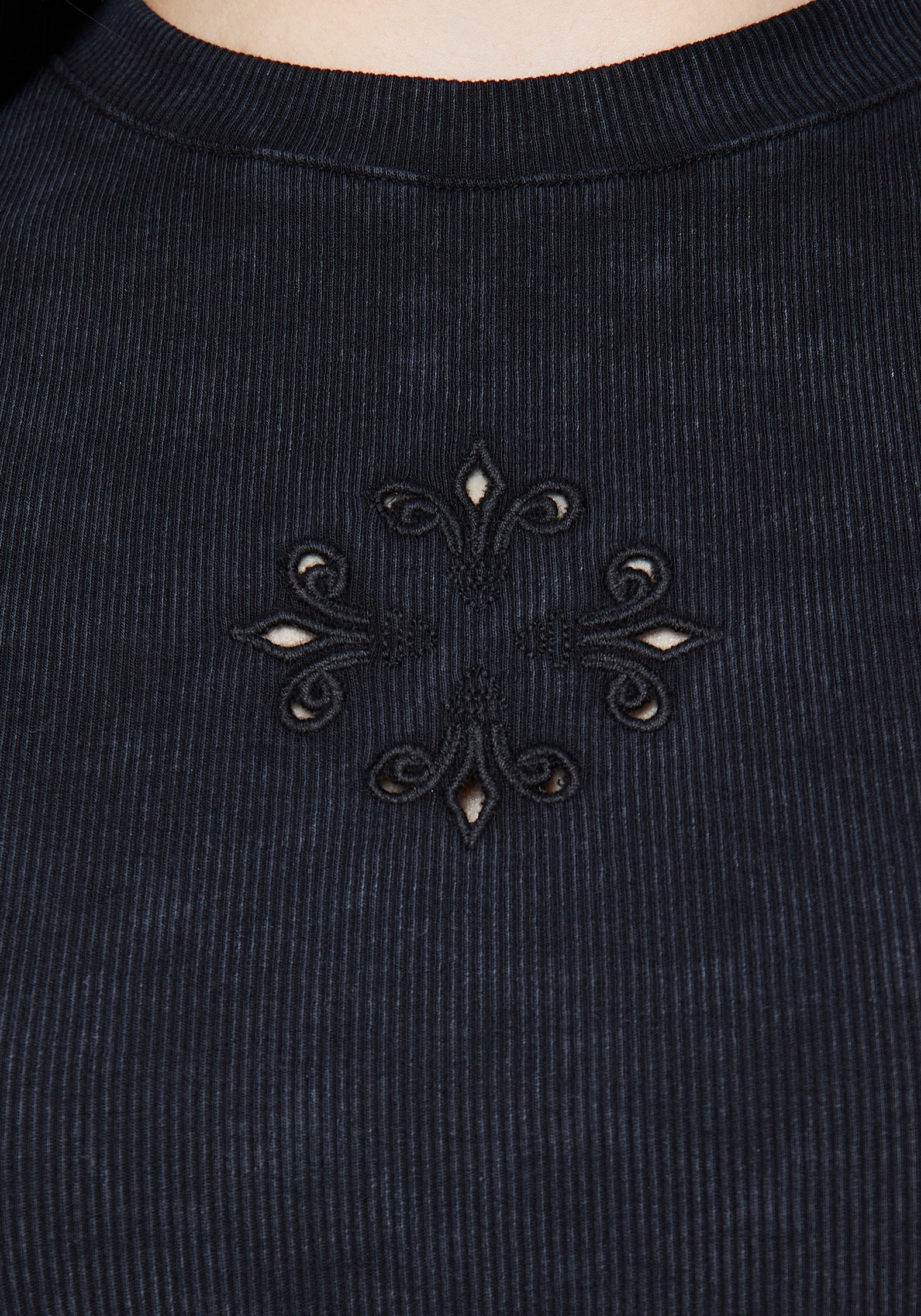 Christina Cotton Cut Out Detail Washed T-Shirt for Women | Trendy Casual Tee for Everyday Wear | Perfect for Outfits, Street Style & Summer Fashion