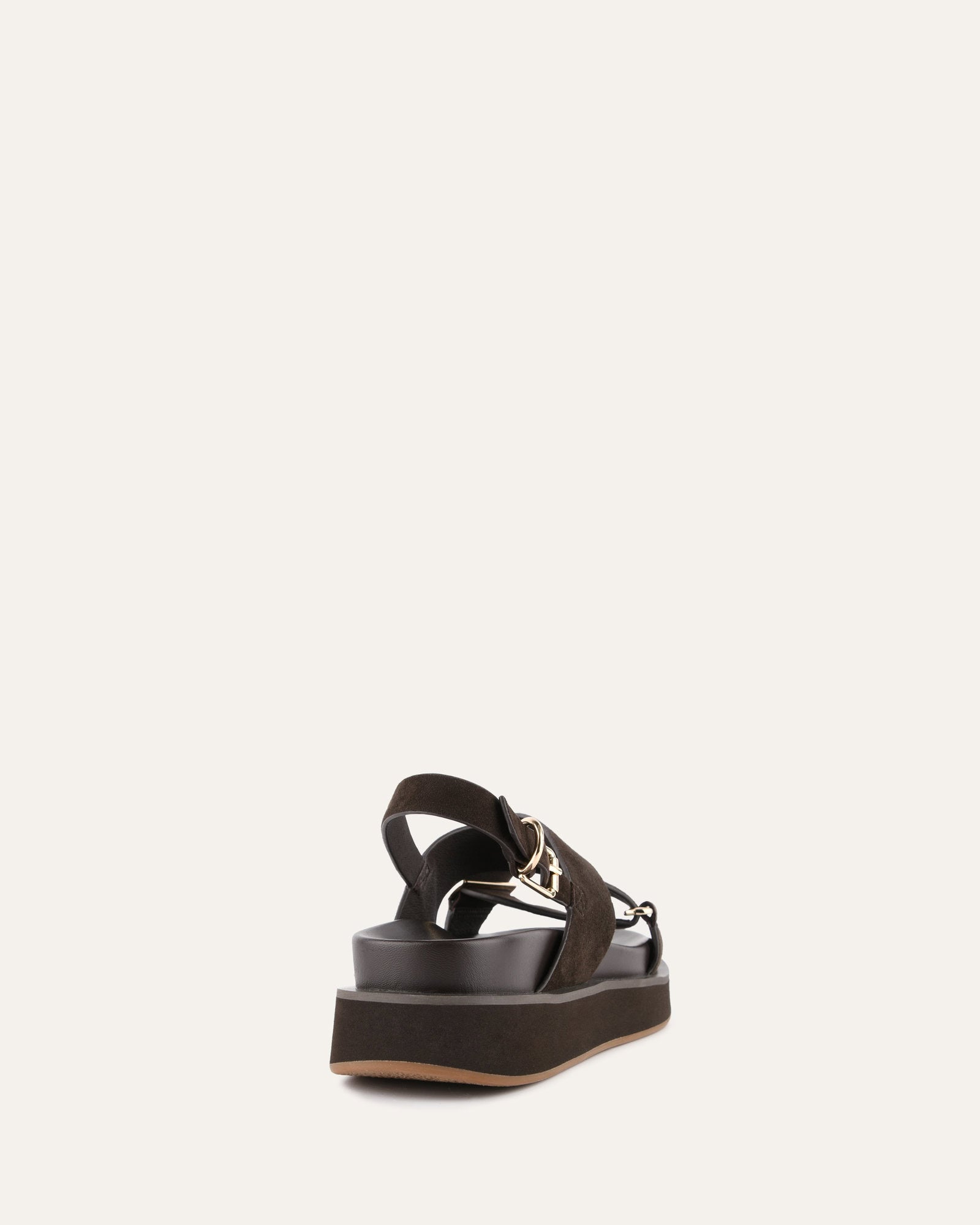 Marley Flat Sandals for Women - Comfortable Espresso Suede Slides - Perfect for Beach, Vacation & Summer Outfits