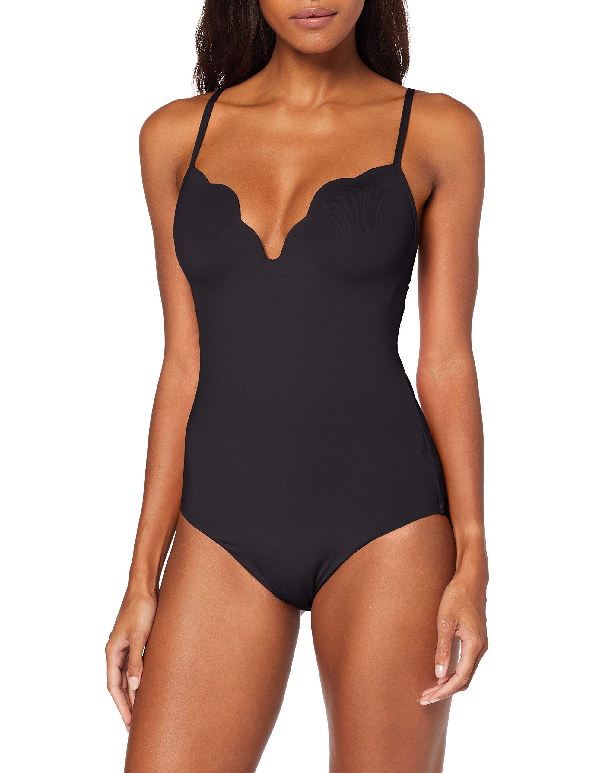 Seafolly Women's Petal Edge Sweetheart One Piece Swimsuit - Flattering Swimwear for Beach, Pool & Vacation | Tummy Control & Adjustable Straps