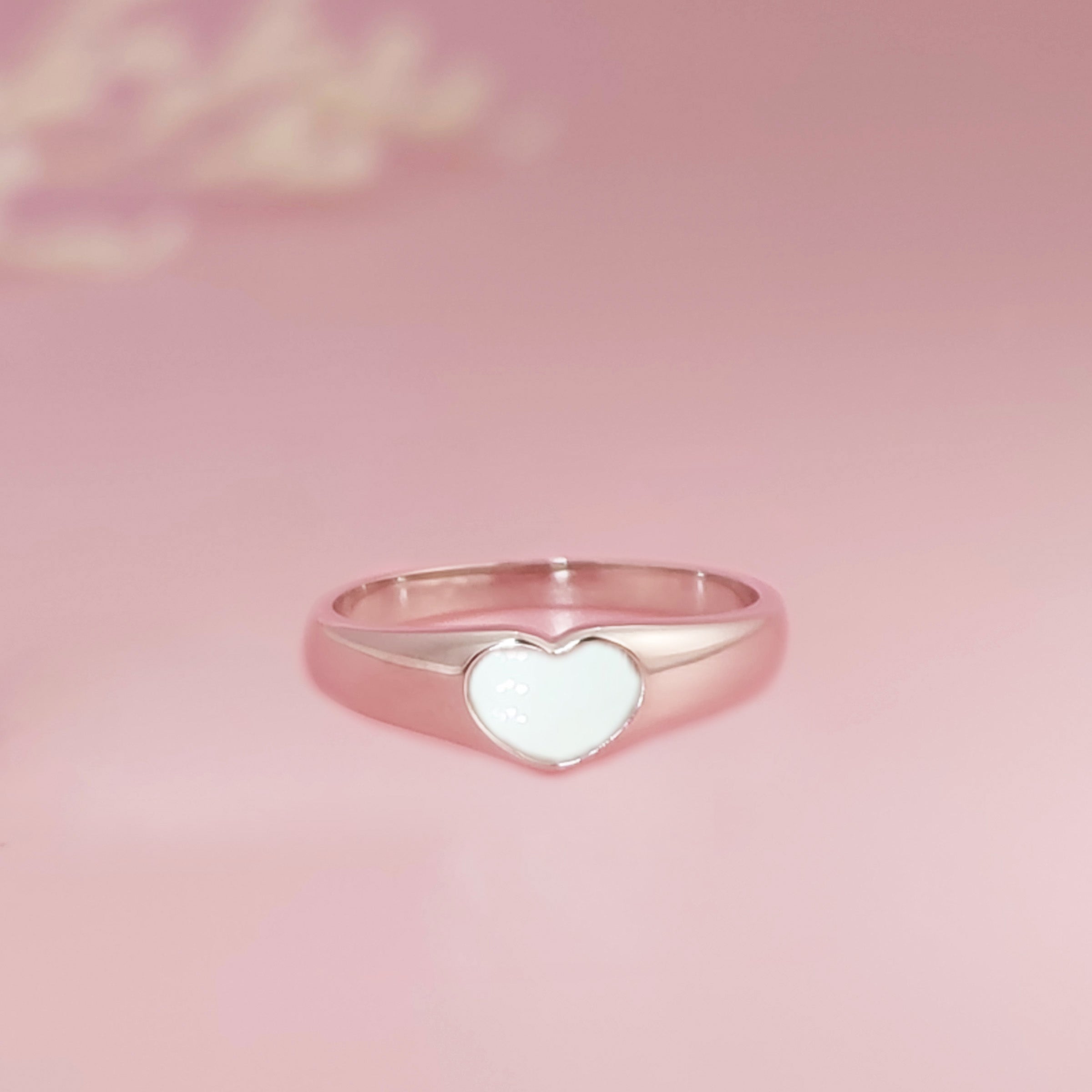 Eternal Heart Breast Milk Keepsake Ring - Personalized Memorial Jewelry for Moms - Perfect for Cherishing Precious Memories of Motherhood and Baby's First Years