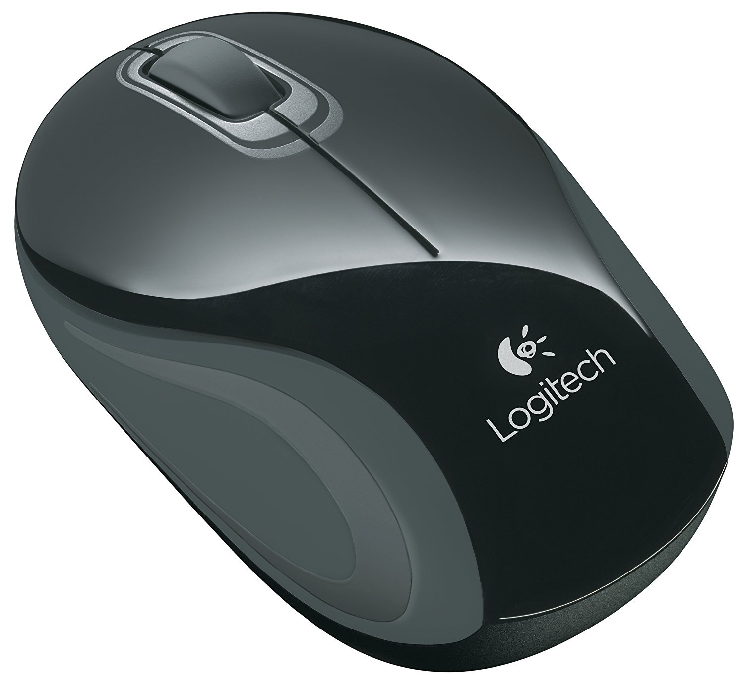 Logitech M187 Wireless Mini Mouse - Compact & Portable, Black (Renewed) - Perfect for Laptops, Travel & Office Use