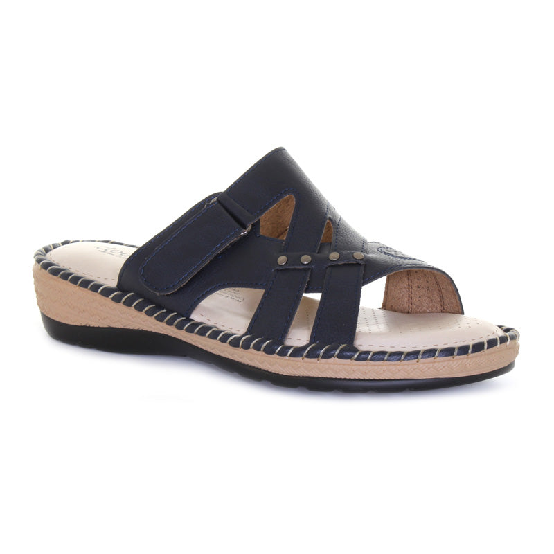 Women's Comfortable Cotton Candy Slide Sandals - Soft & Breathable Summer Slippers for Beach, Pool, and Indoor Use