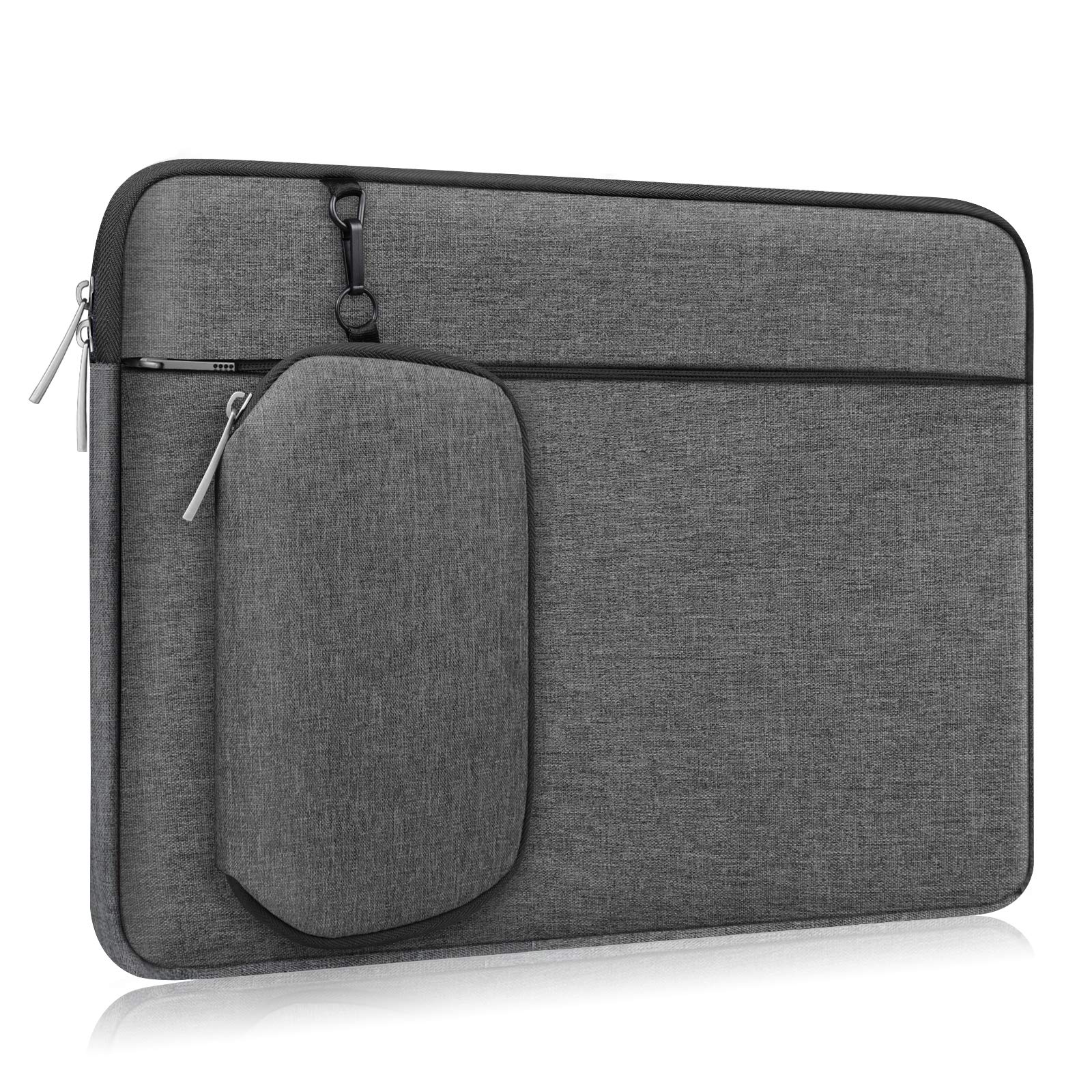 Waterproof 14-14.2 Inch Laptop Sleeve Case - Shock Resistant Lightweight Bag with Accessory Pocket & Detachable Small Bag - Protective Cover for 14.2