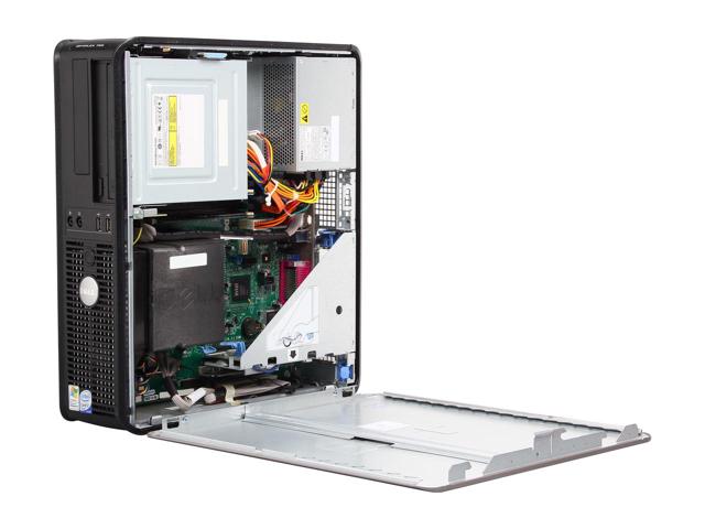 Dell Optiplex Desktop Computer with Windows 10, 17-inch Monitor, Keyboard & Mouse - 4GB RAM, 500GB HDD - Perfect for Home Office, Business & Remote Work