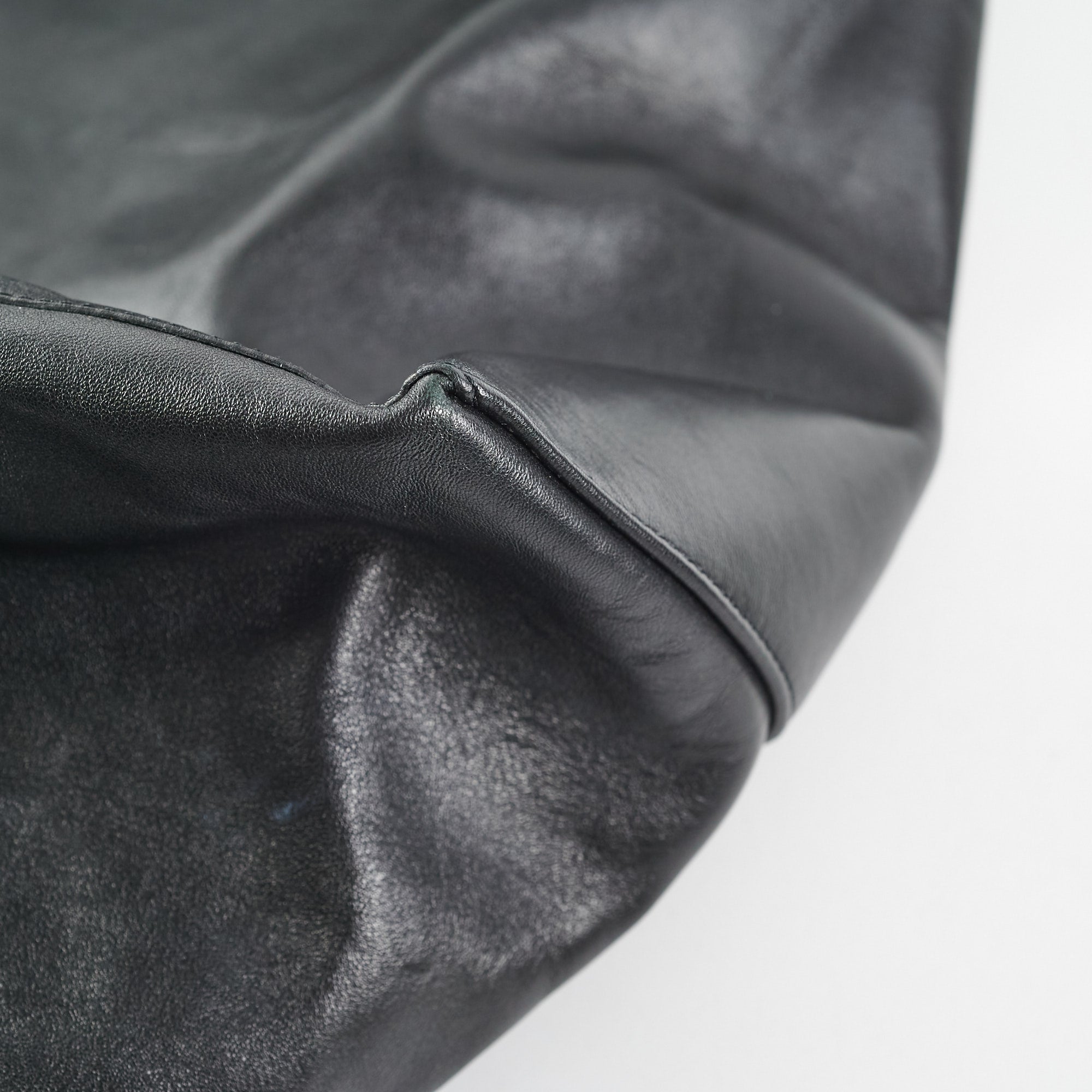 Celine Black Leather Tote Bag for Women - Stylish & Spacious Handbag for Work, Travel & Everyday Use
