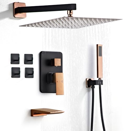 Matte Black+Rose Gold