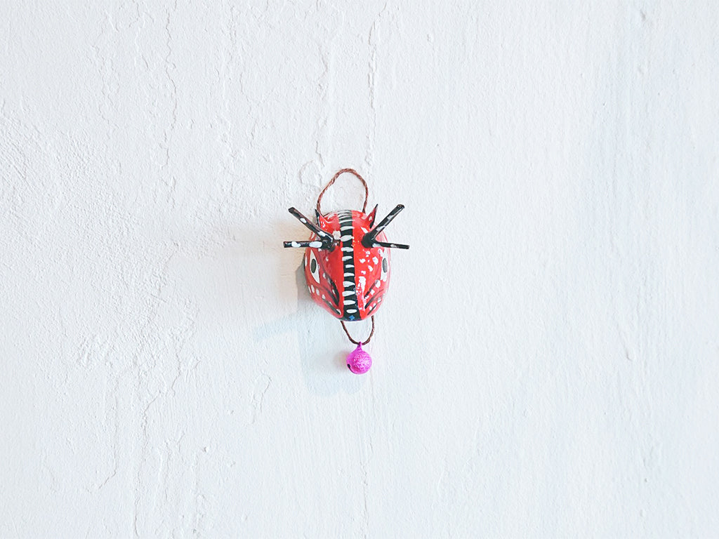 Yoshio Mingei Suzuka Bell Deer Hanging Decor - Handmade Japanese Wind Chime for Home, Garden, and Outdoor Spaces