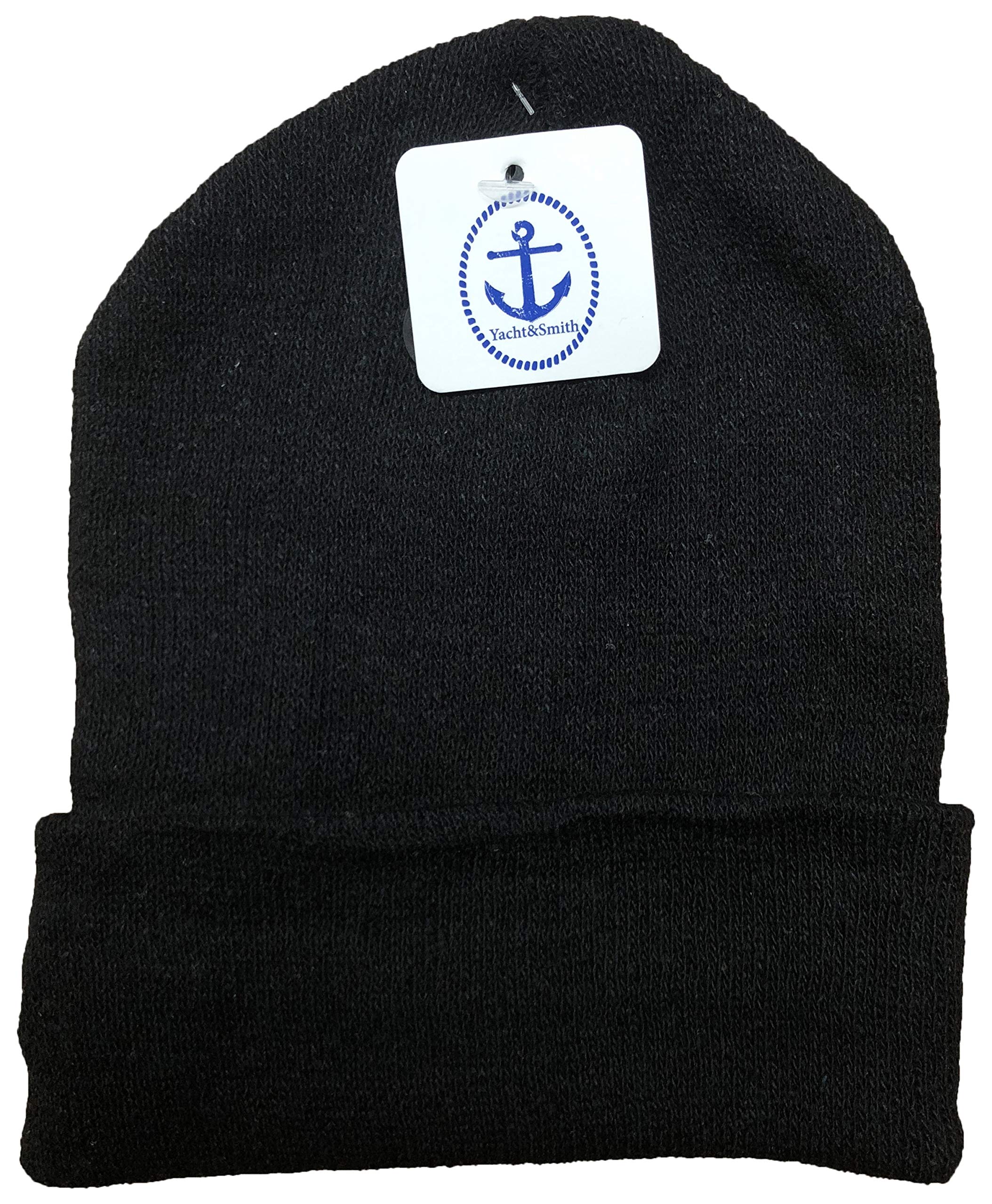 Yacht & Smith Wholesale Winter Beanie and Glove Set - Bulk Pack for Kids & Adults - Perfect for Homeless Shelter Donations, Outdoor Activities & Cold Weather Protection