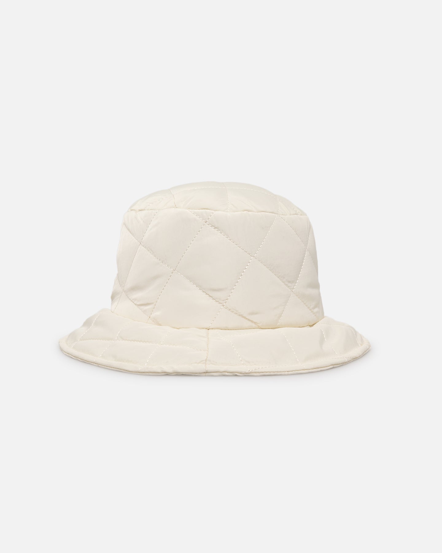 404 Quilted Bucket Hat Off White - Stylish Sun Protection for Outdoor Activities, Beach, Hiking & Travel
