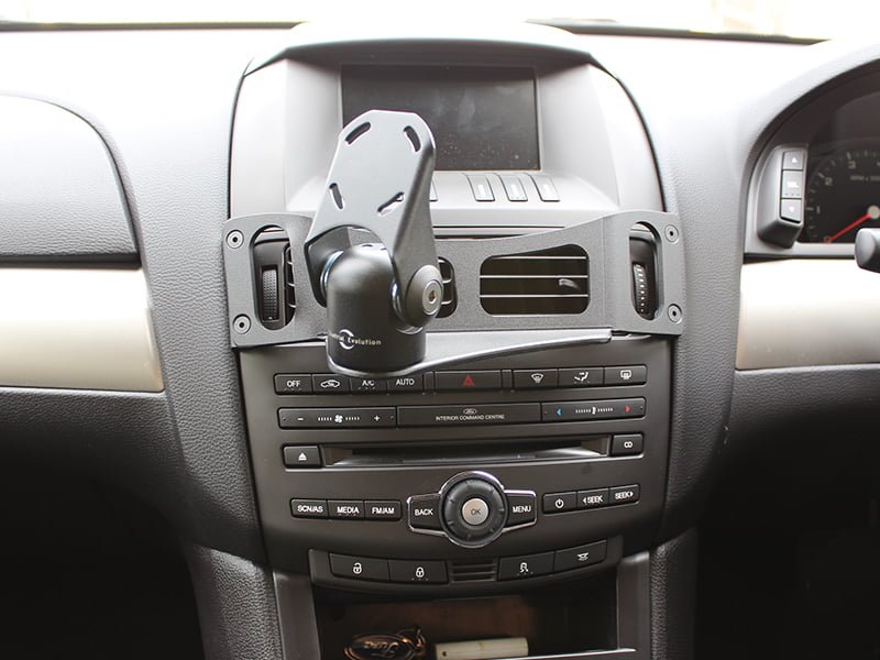 Industrial Evolution InDash Mount for Ford Falcon FG (2008-2016) - Secure Car Phone Holder for GPS Navigation & Hands-Free Driving