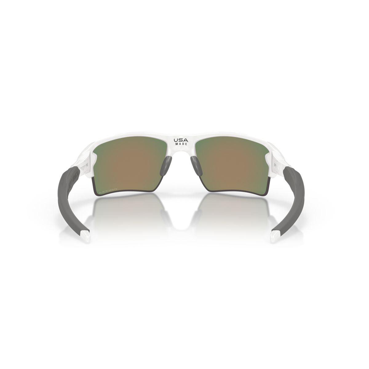 Oakley Flak 2.0 XL Sunglasses - Polished White Frame with Prizm Ruby Lenses - Model 0OO9188 918893 - Perfect for Running, Cycling & Outdoor Sports
