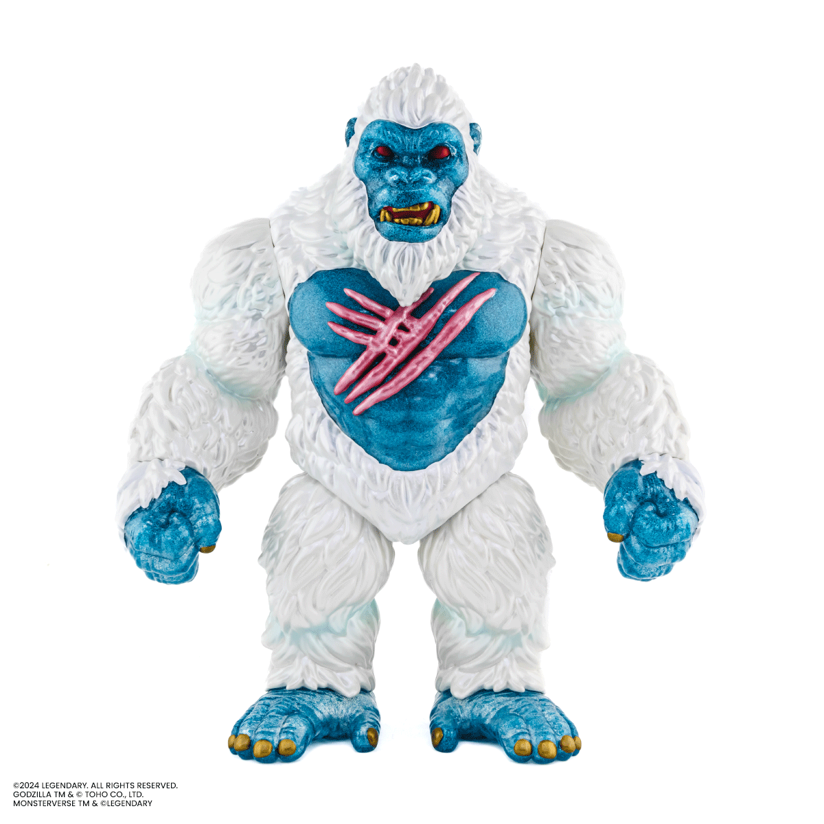 Godzilla x Kong: The New Empire Kong Soft Vinyl Figure - Primal Frost Variant Collectible Toy for Movie Fans & Pop Culture Enthusiasts | Perfect for Display, Gifts, and Anime Collections