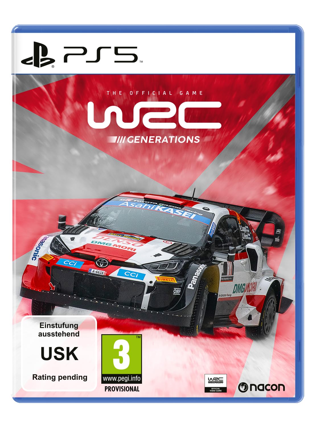 WRC Generations for PS5 - Official Rally Racing Game | Realistic Driving Simulation | Compete in World Rally Championship | Perfect for Racing Enthusiasts & Gamers