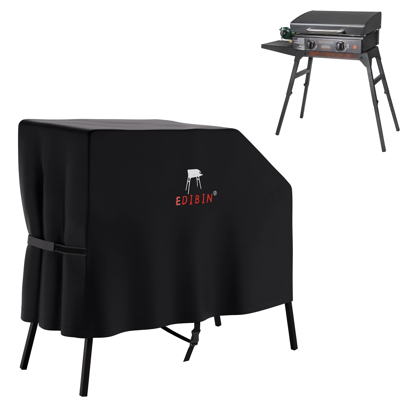**22 Inch Heavy Duty 600D Weatherproof Griddle Cover - Perfect Fit for Blackstone 22
