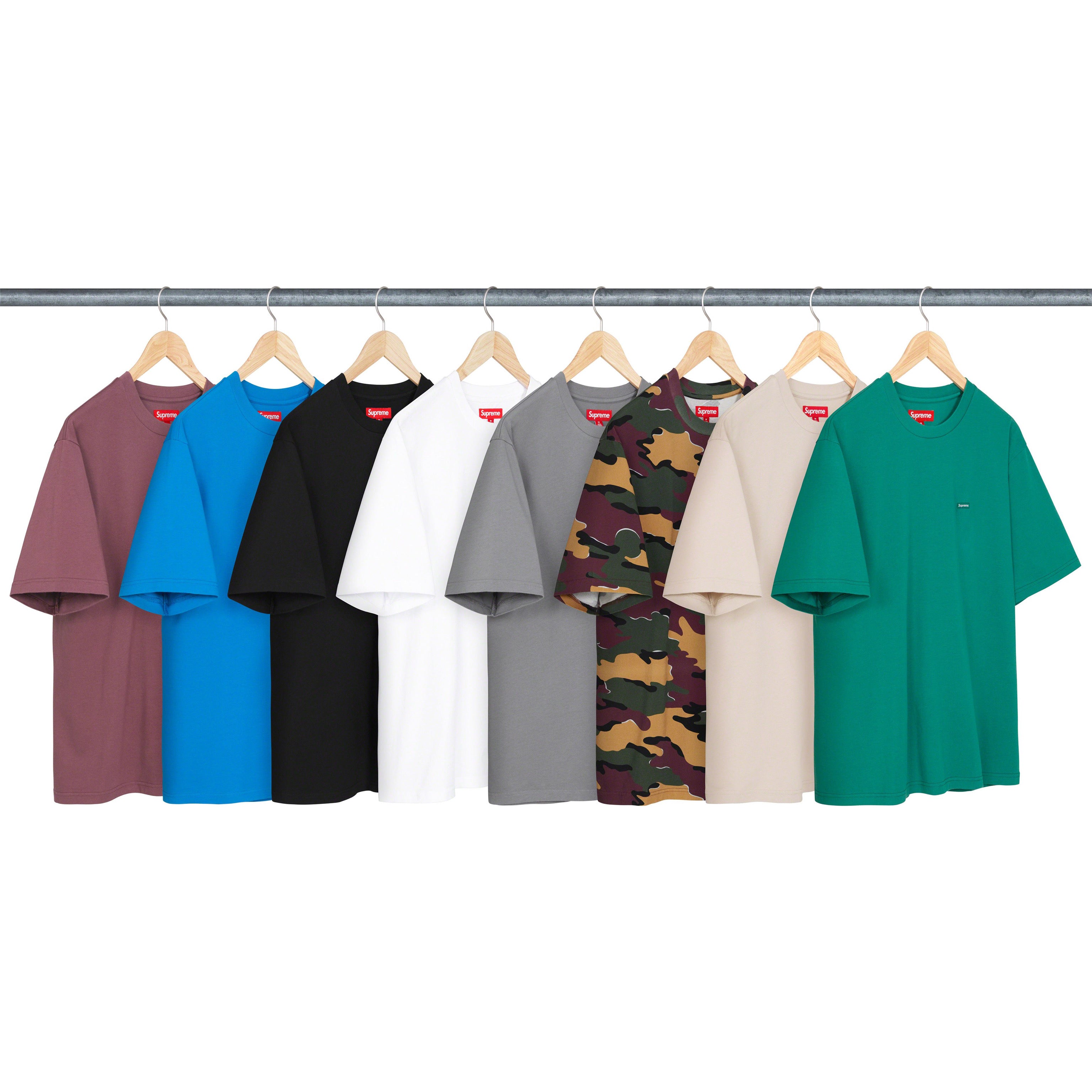 SUPREME 23FW Small Box Logo T-Shirt - Men's Streetwear Fashion Tee for Casual Wear & Urban Style